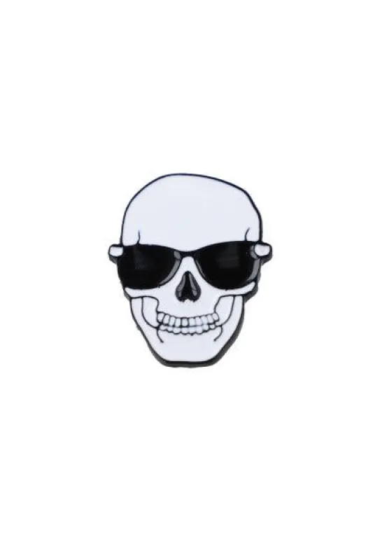Pin calavera lentes sold by Shasa