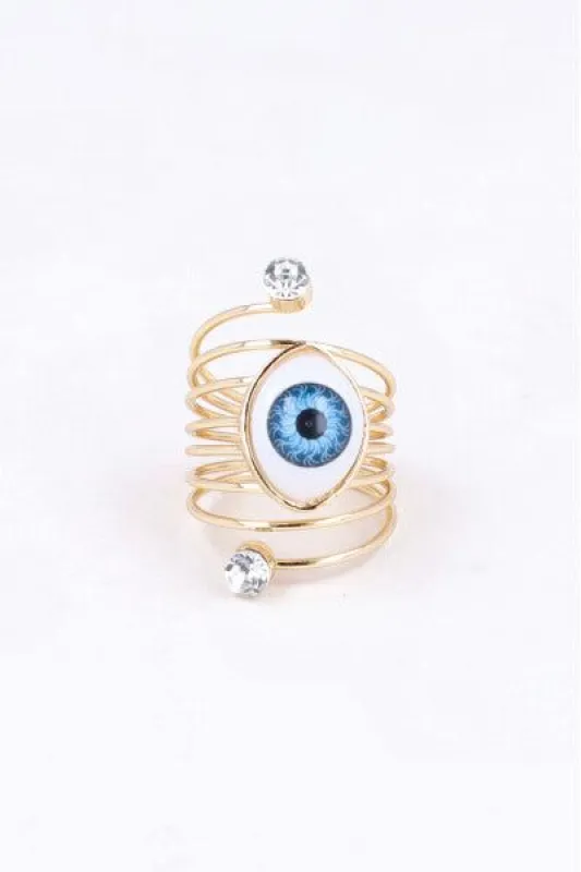 Anillo espiral ojo sold by Shasa