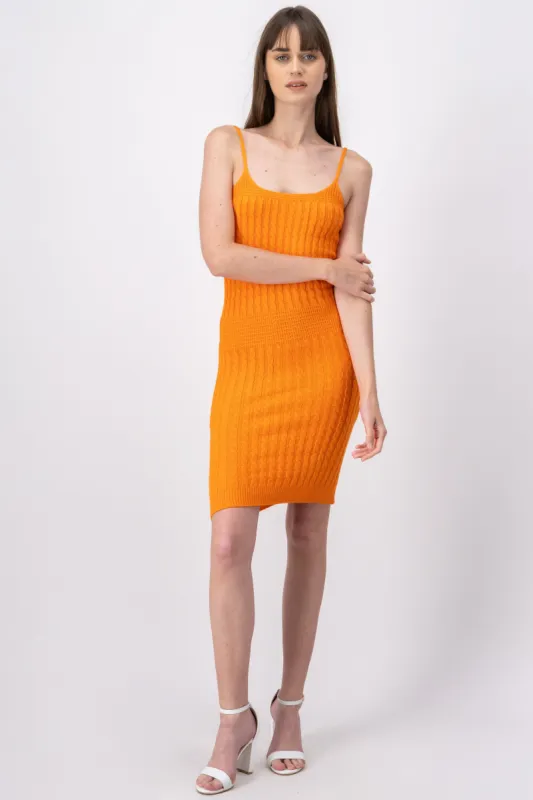 Vestido mini tejido acanalado sold by Shasa