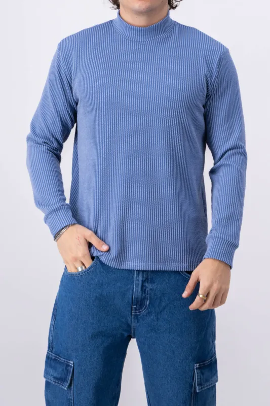 Suéter ligero líneas textura sold by Shasa