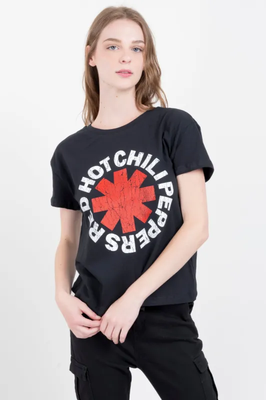 Playera Red Hot Chili Peppers logo sold by Shasa