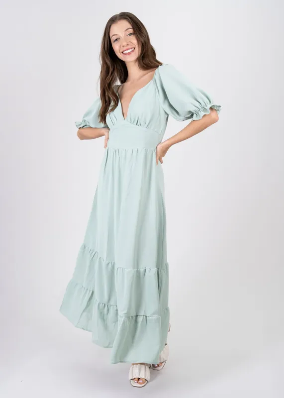 Vestido maxi olanes sold by Shasa