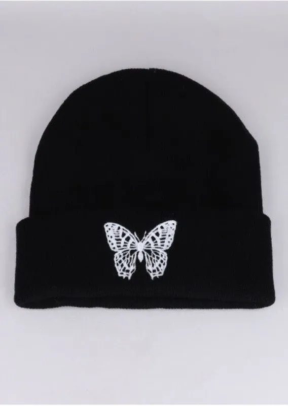 Beanie mariposa bordada sold by Shasa