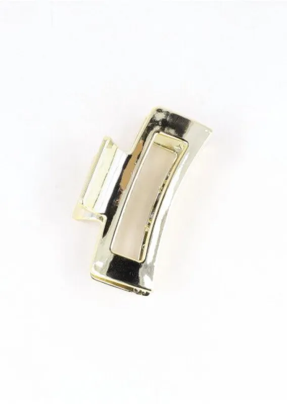 Pinza rectangular metálica sold by Shasa