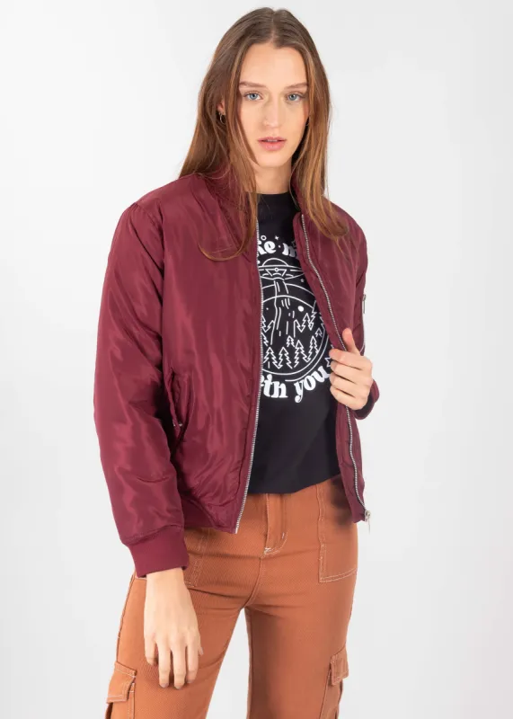 Chamarra bomber bolsillos sold by Shasa