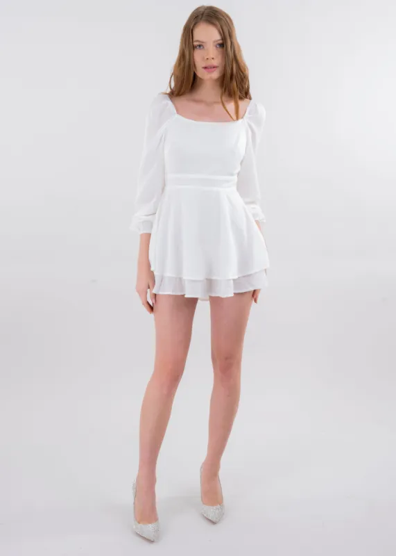 Vestido olanes manga larga sold by Shasa