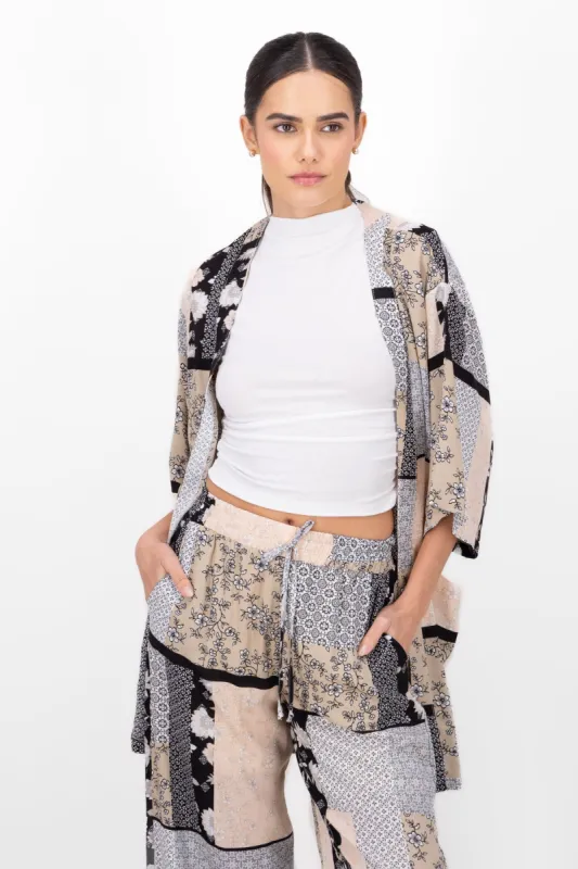 Kimono Largo Patchwork sold by Shasa