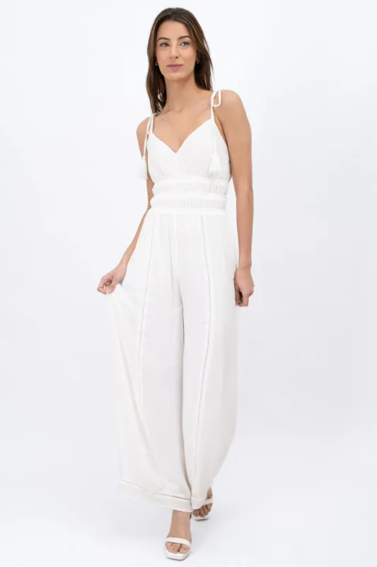 Jumpsuit cintura elástica fruncido sold by Shasa