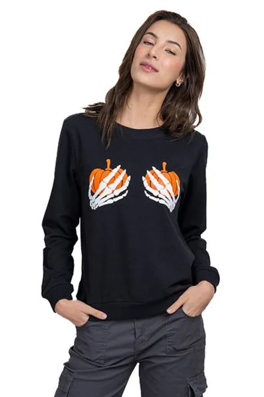 Sudadera estampado calabazas sold by Shasa