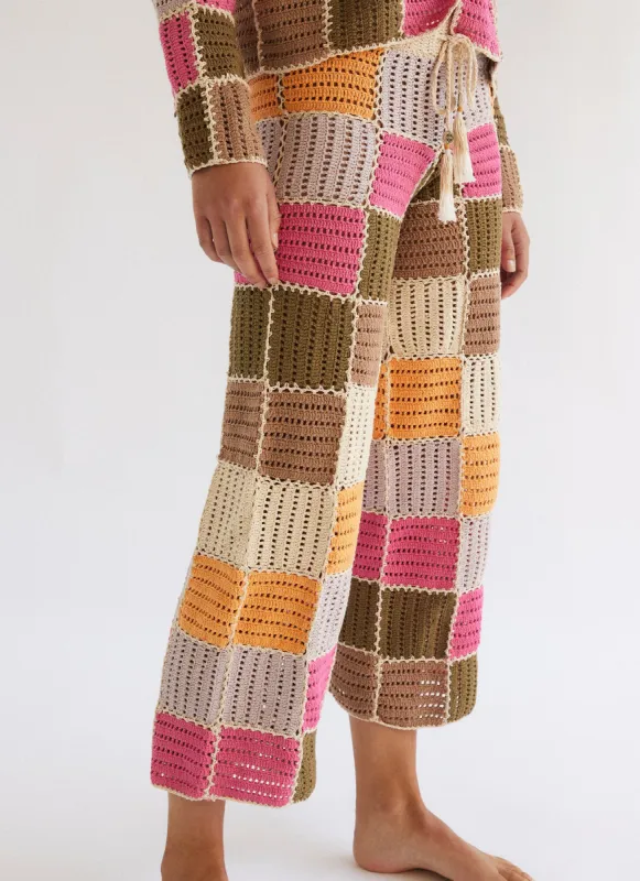 EDITH PANTS DAHLIA sold by SHE MADE ME