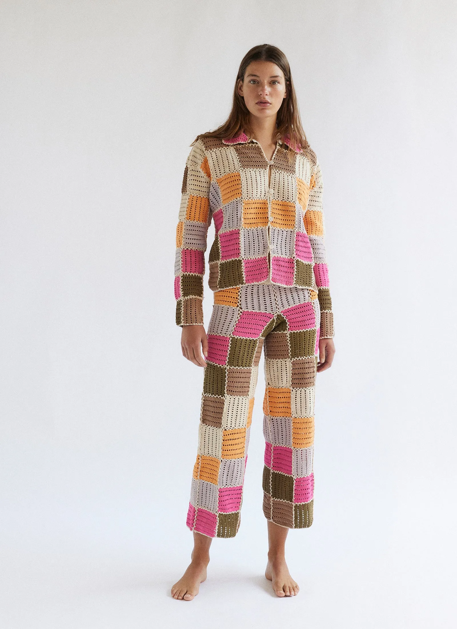 EDITH PANTS DAHLIA sold by SHE MADE ME product image thumbnail 2