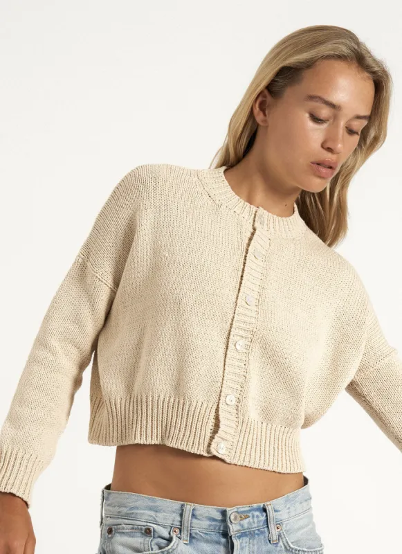 DEVISHA CARDIGAN CREME sold by SHE MADE ME