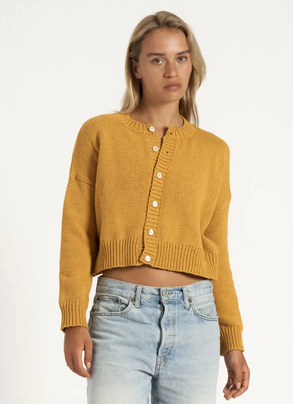 DEVISHA CARDIGAN MARIGOLD sold by SHE MADE ME