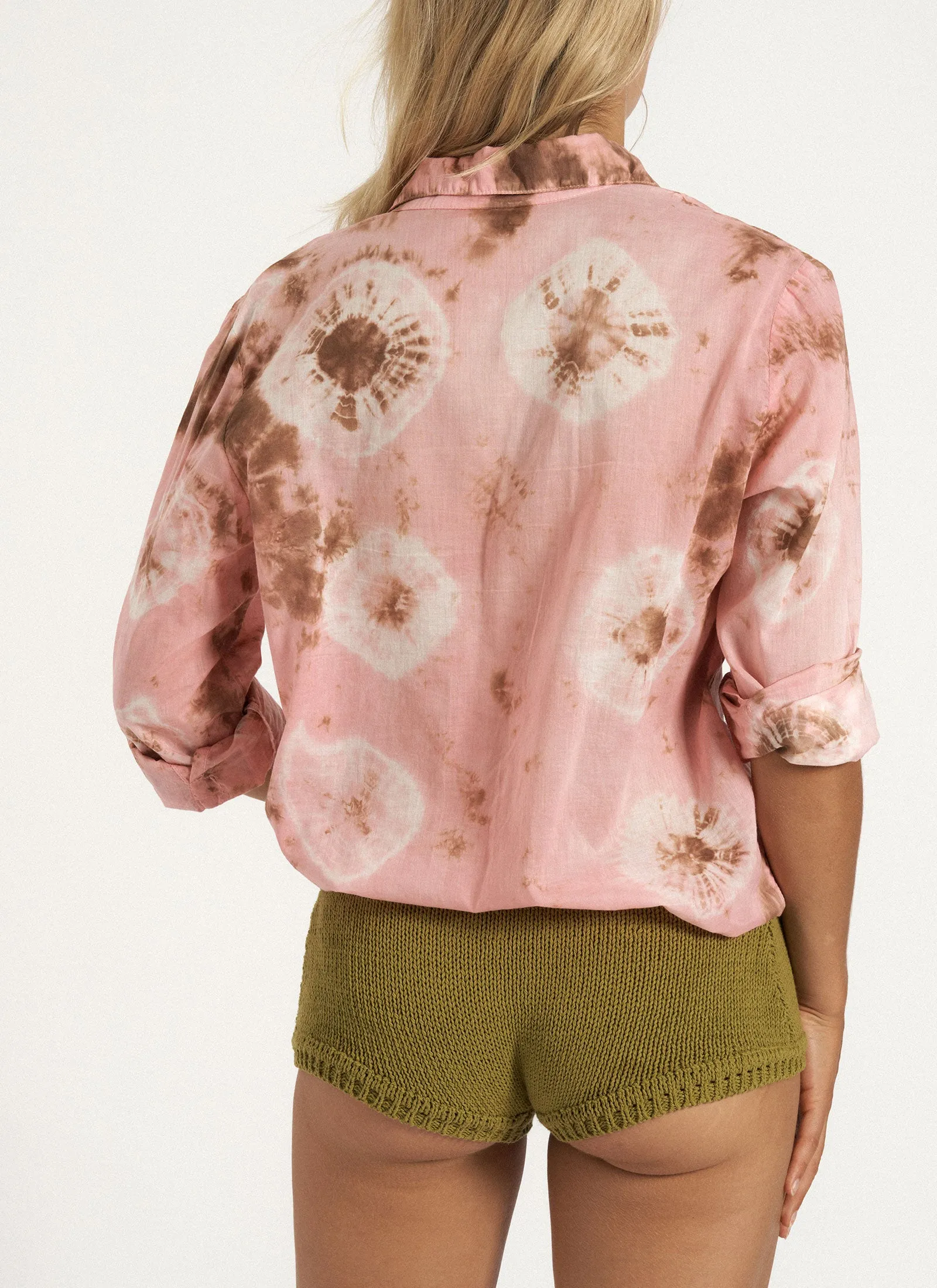 DAISY TIE DYE SHIRT PARADISE PINK sold by SHE MADE ME product image thumbnail 3