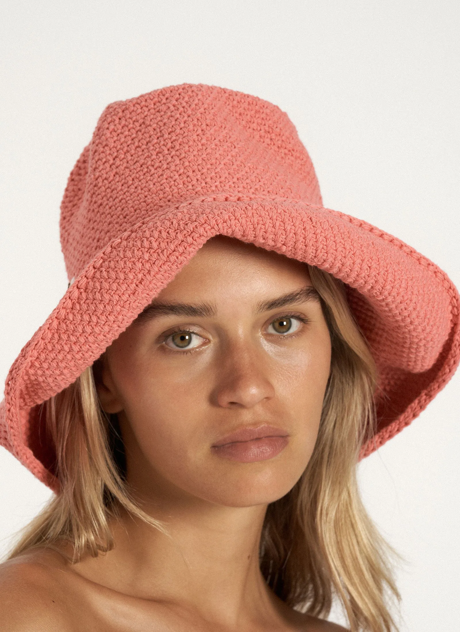 ETTA SUN HAT PARADISE PINK sold by SHE MADE ME product image thumbnail 2