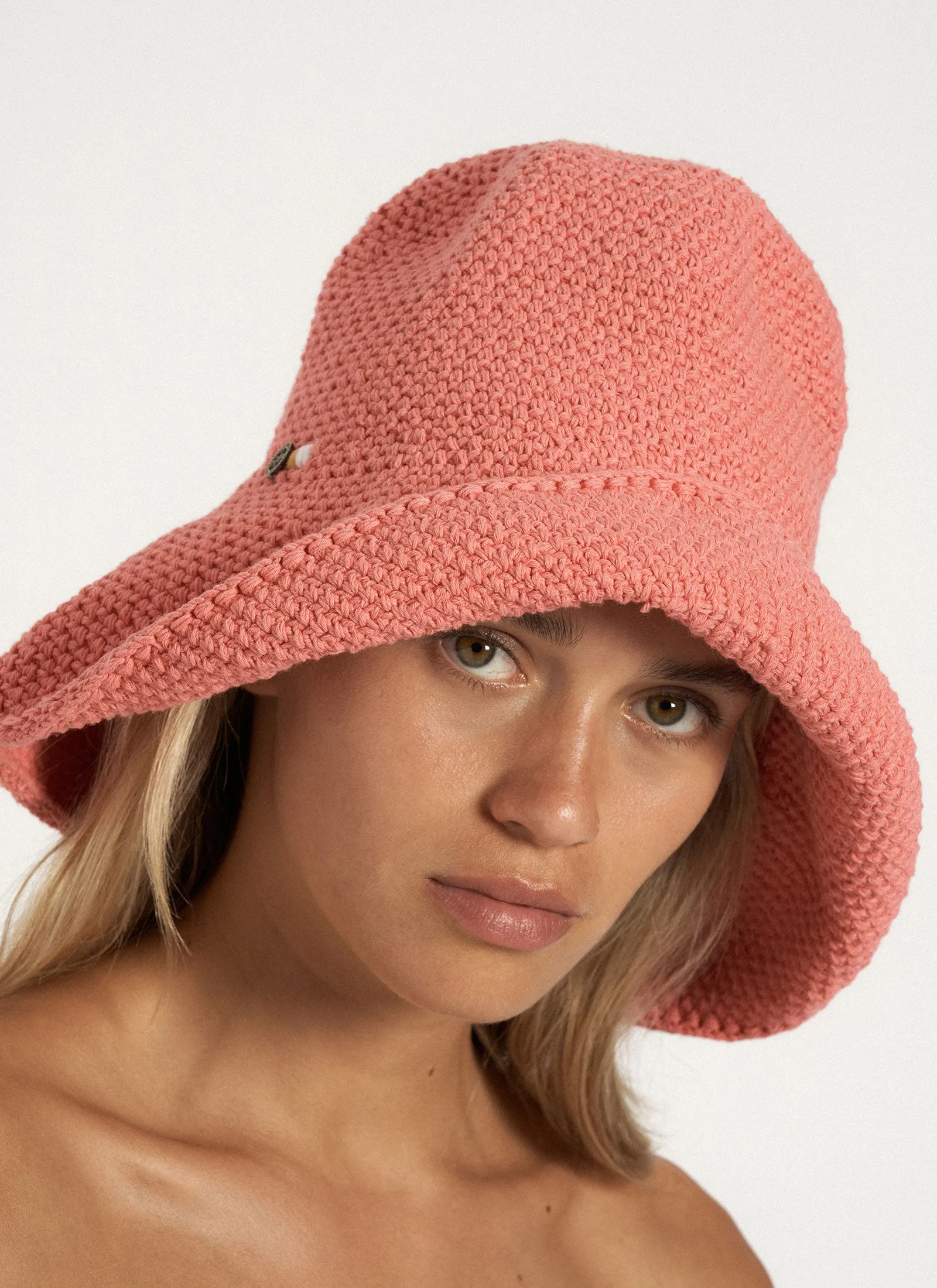 ETTA SUN HAT PARADISE PINK sold by SHE MADE ME product image thumbnail 3
