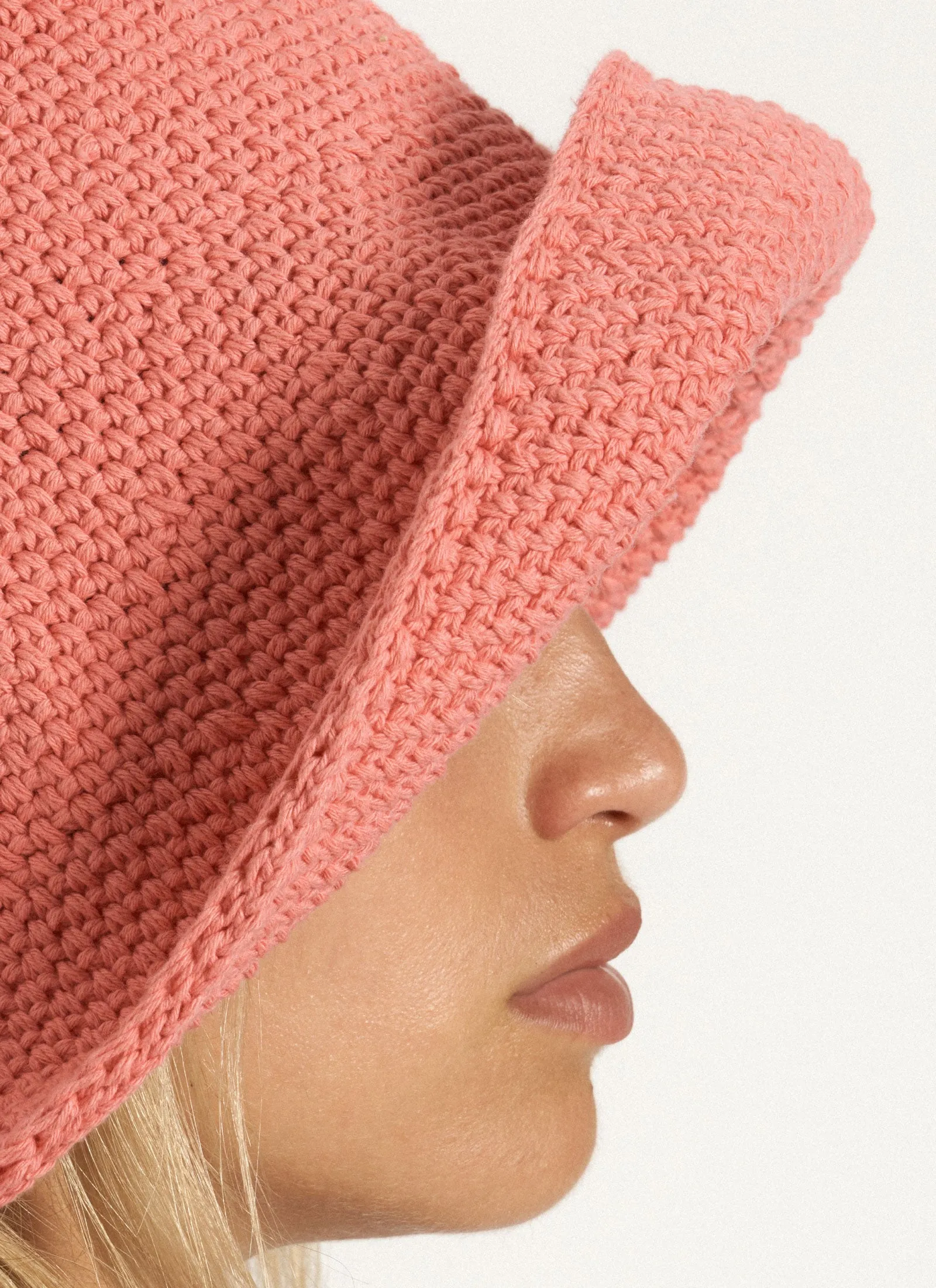 ETTA SUN HAT PARADISE PINK sold by SHE MADE ME