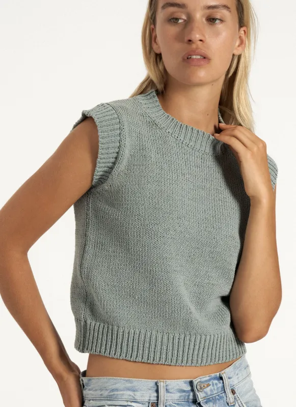 DEVISHA VEST BLUE sold by SHE MADE ME