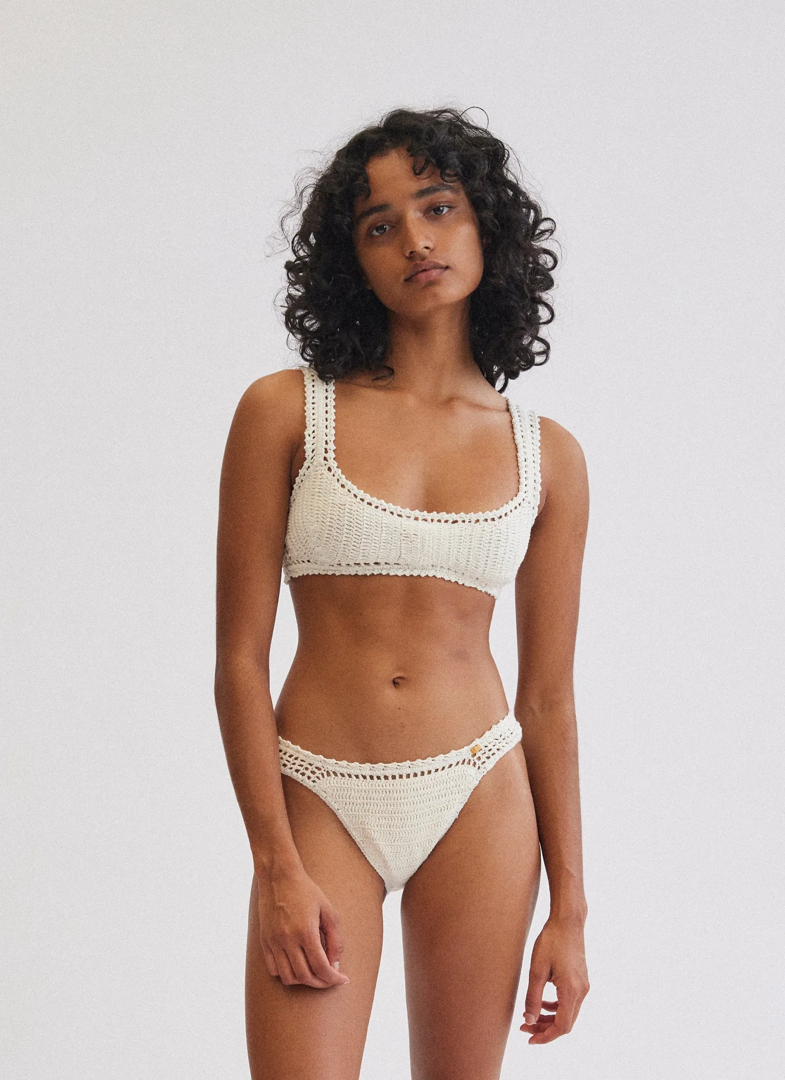 ESSENTIAL CROCHET CLASSIC BOTTOM NATURAL sold by SHE MADE ME