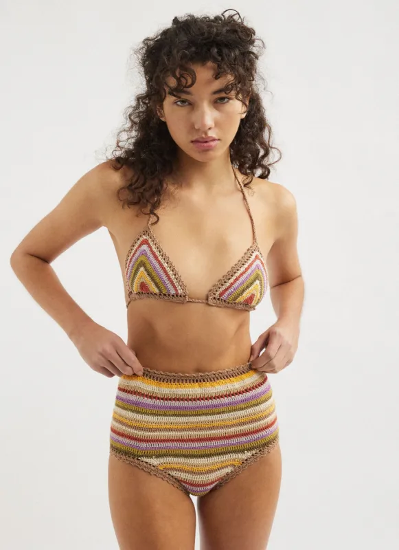 RAHI HIGH WAISTED BIKINI BOTTOM sold by SHE MADE ME