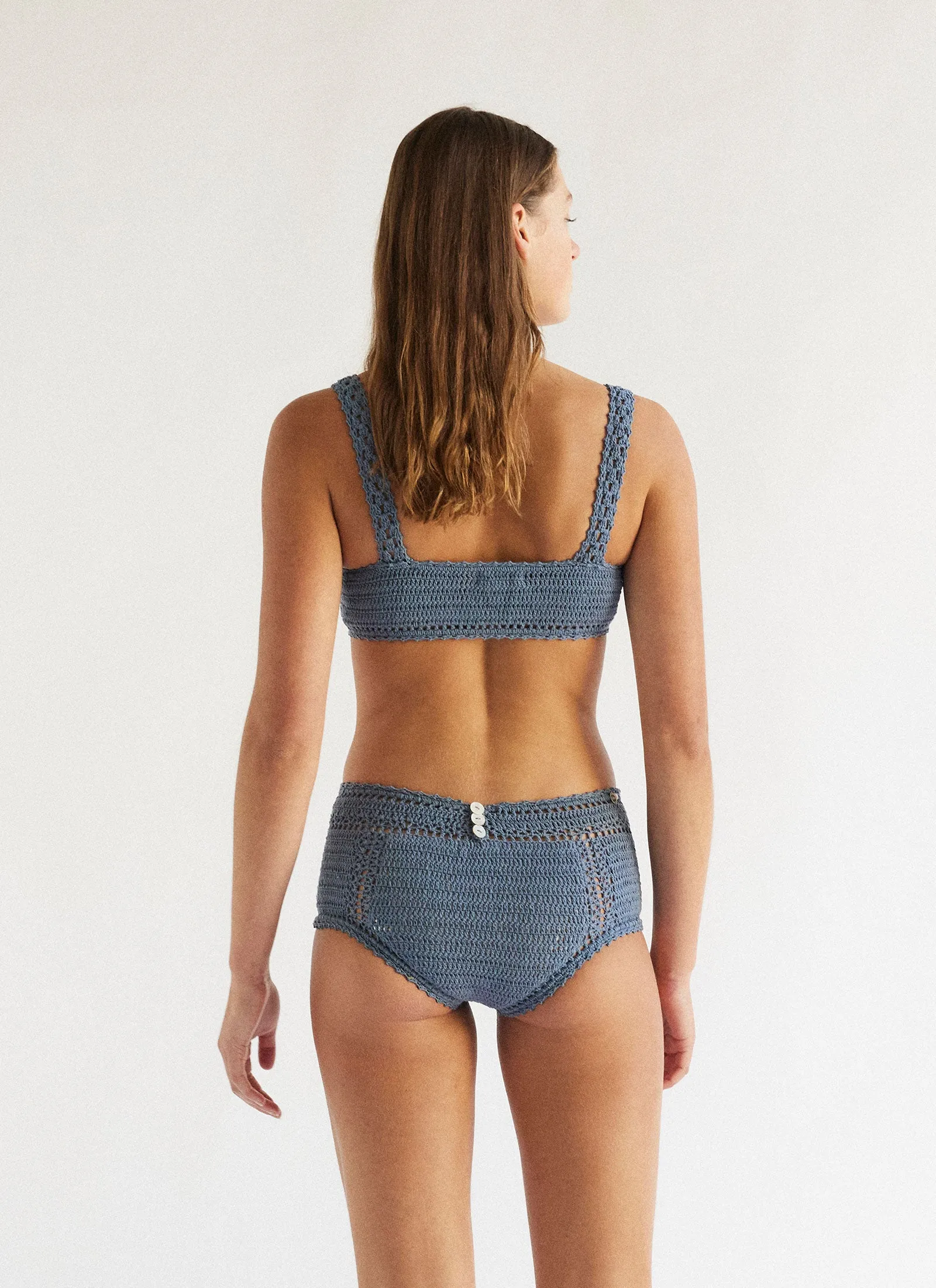 NAIRA BIKINI TOP DUSK BLUE sold by SHE MADE ME product image thumbnail 3