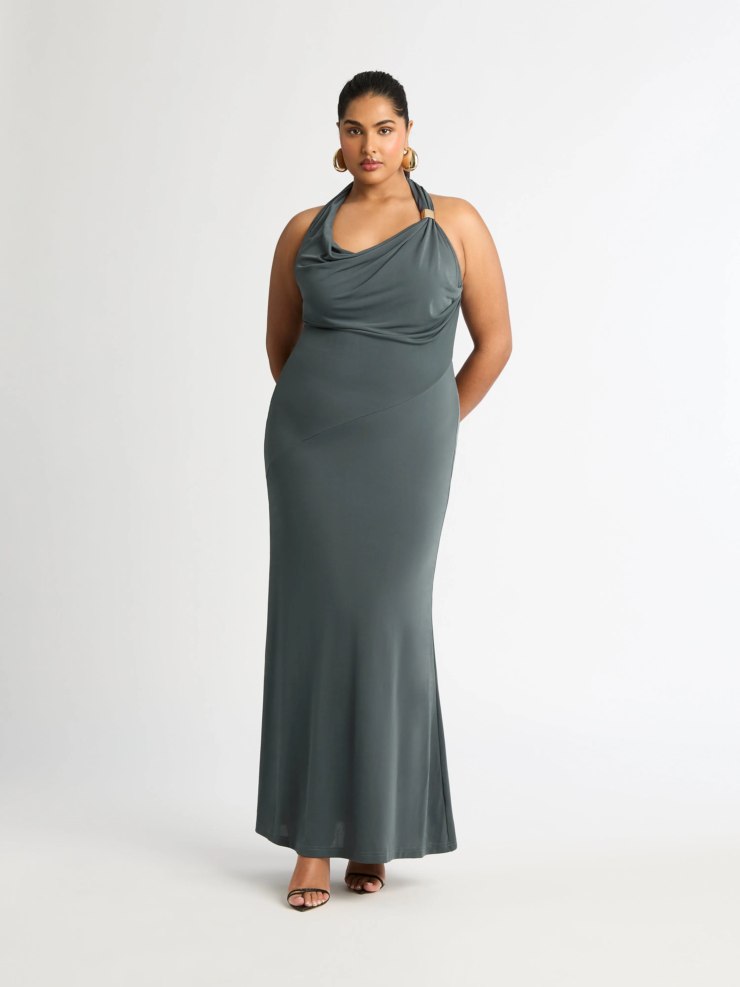 NICOLA JERSEY GOWN sold by Sheike product image thumbnail 3