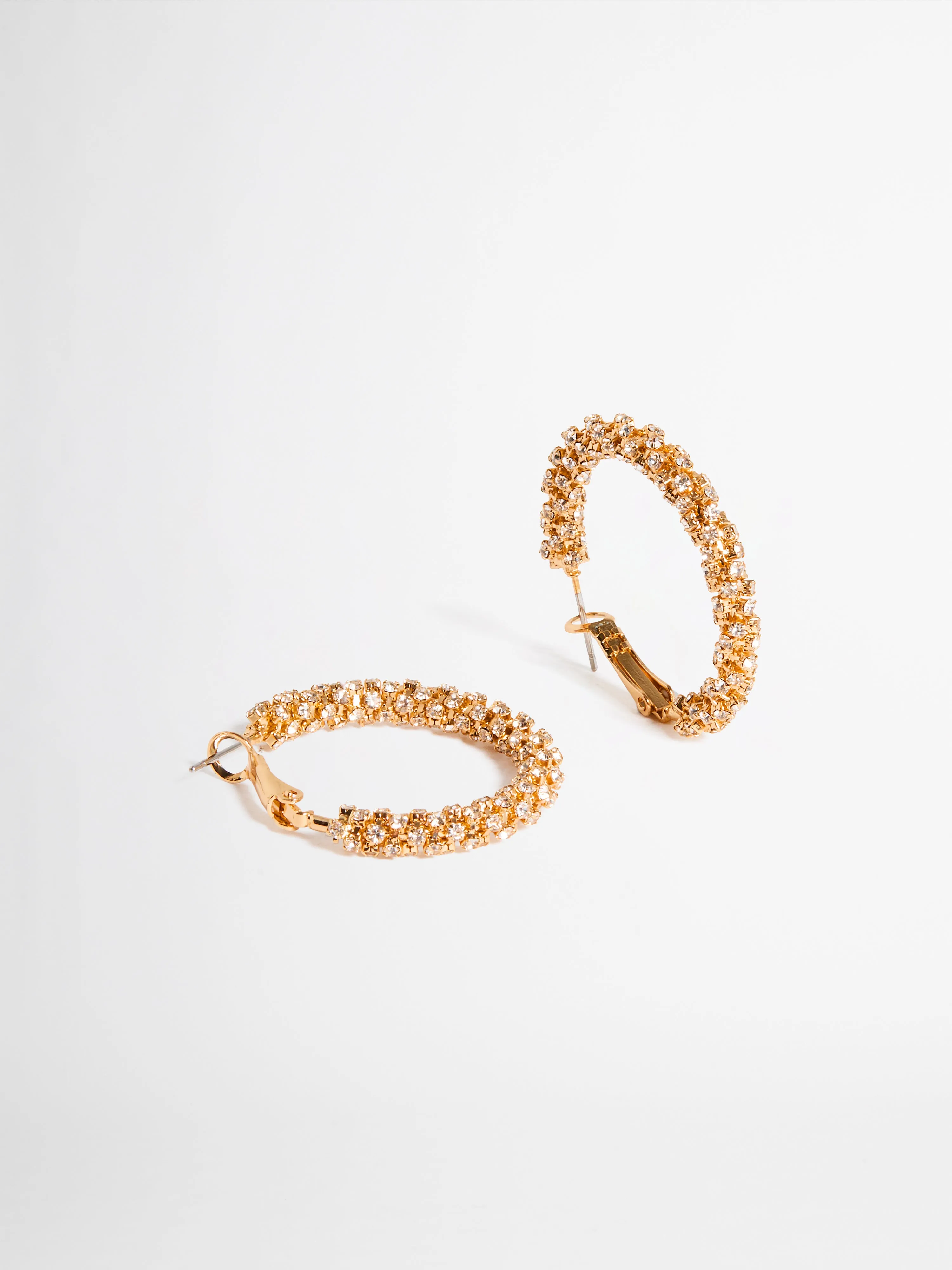 SPARKLE HOOP EARRINGS sold by Sheike product image thumbnail 2