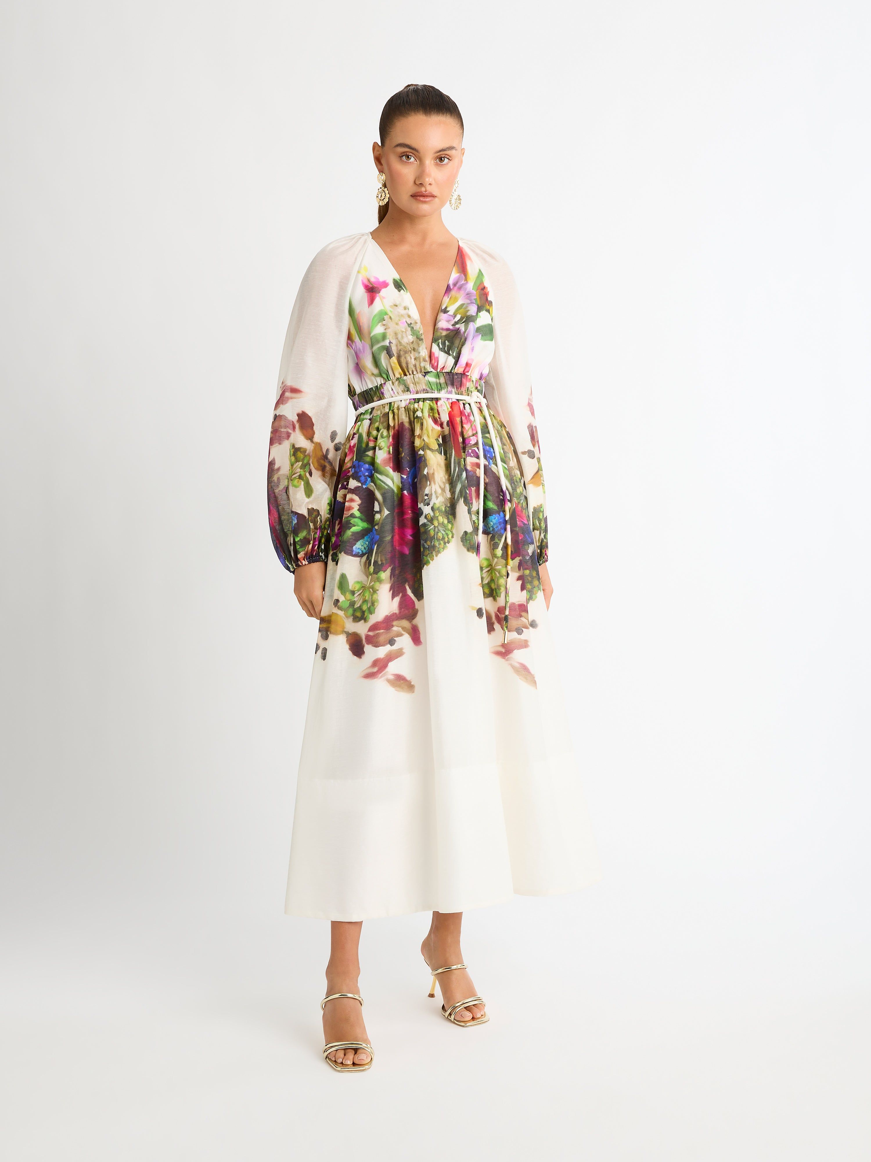 IMPRESSION MAXI DRESS sold by Sheike