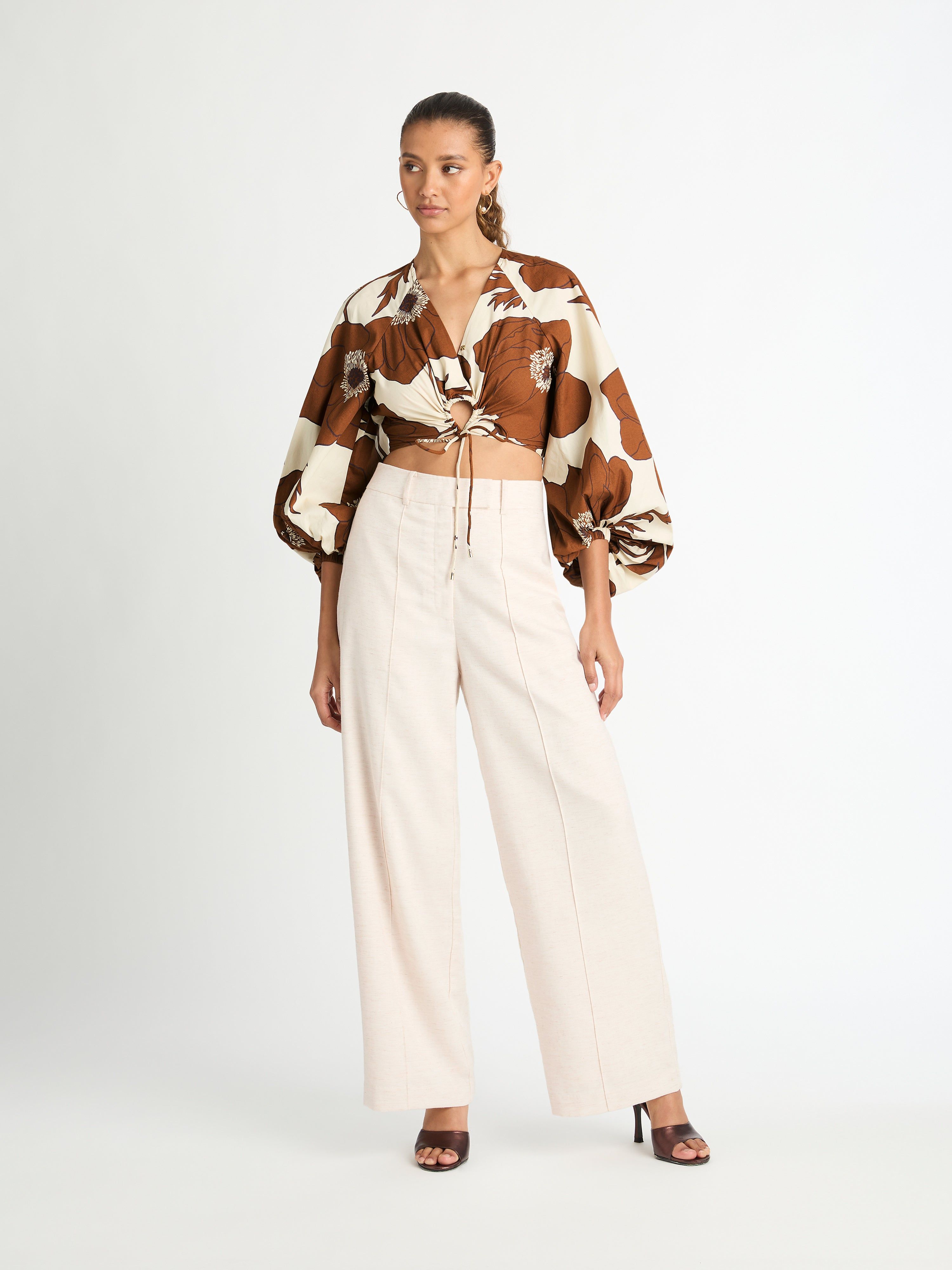 DION FLORAL TOP sold by Sheike product image thumbnail 2