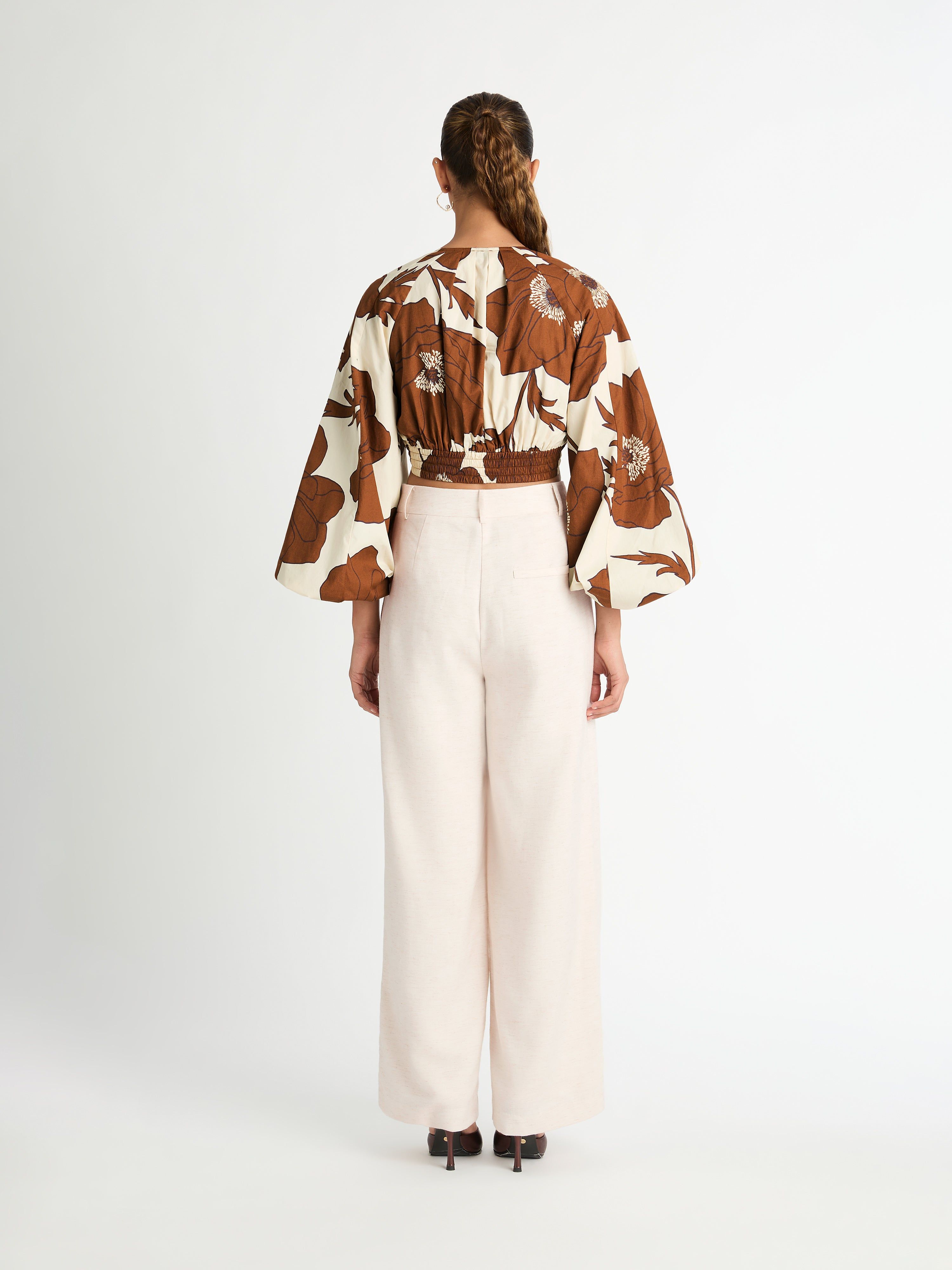 DION FLORAL TOP sold by Sheike product image thumbnail 3