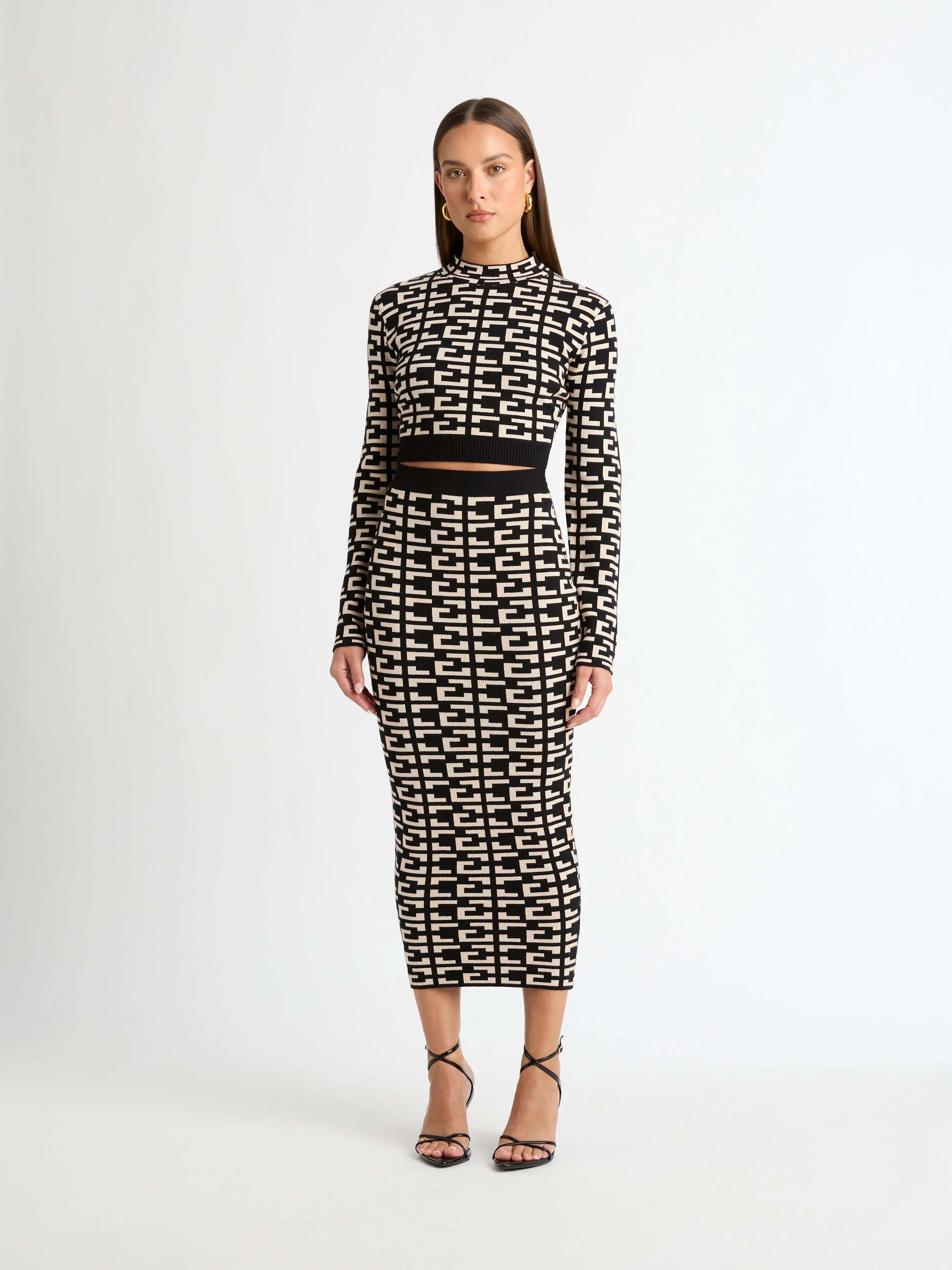 MONTE CARLO KNIT SKIRT sold by Sheike product image thumbnail 3