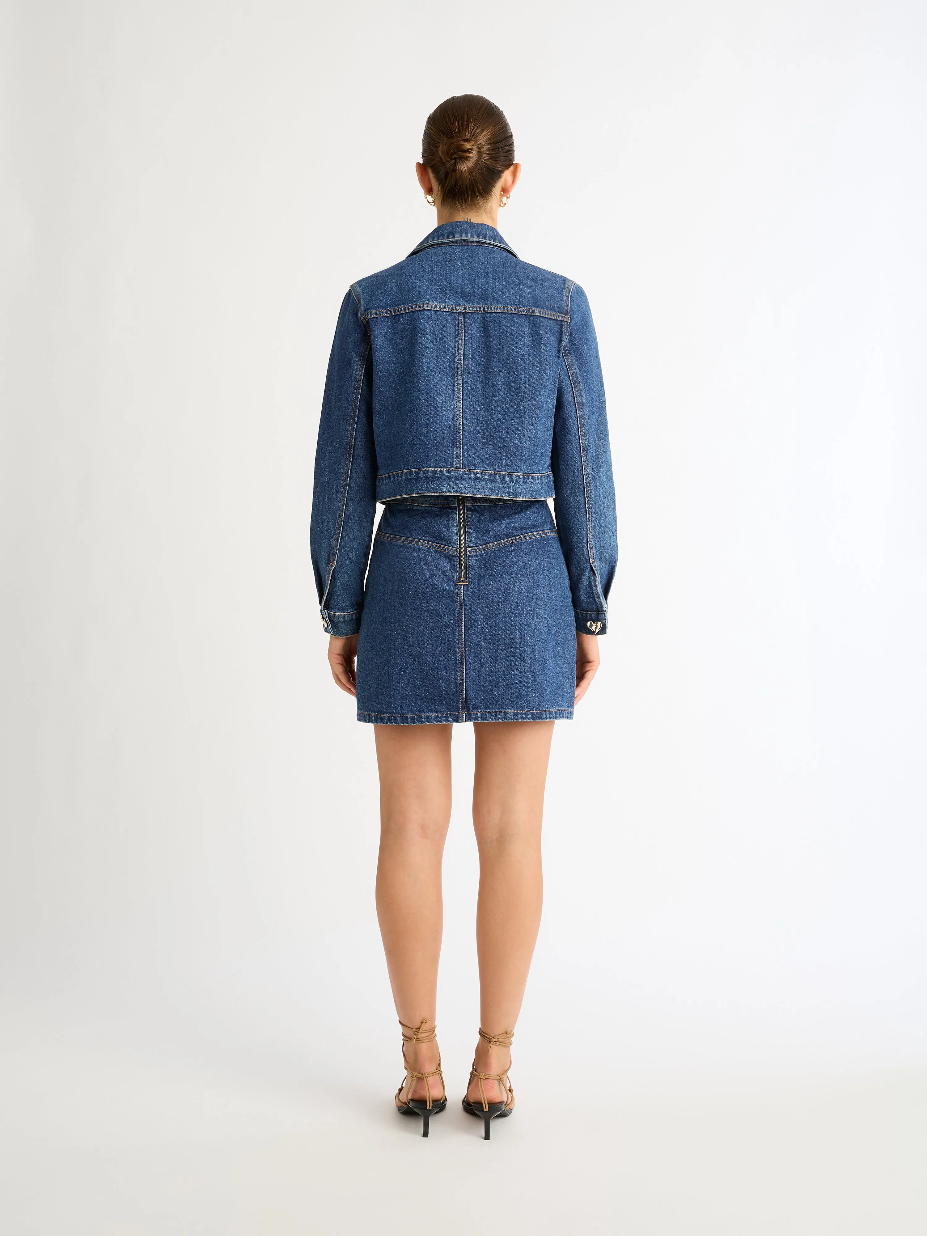 HEARTBREAK DENIM JACKET sold by Sheike product image thumbnail 5