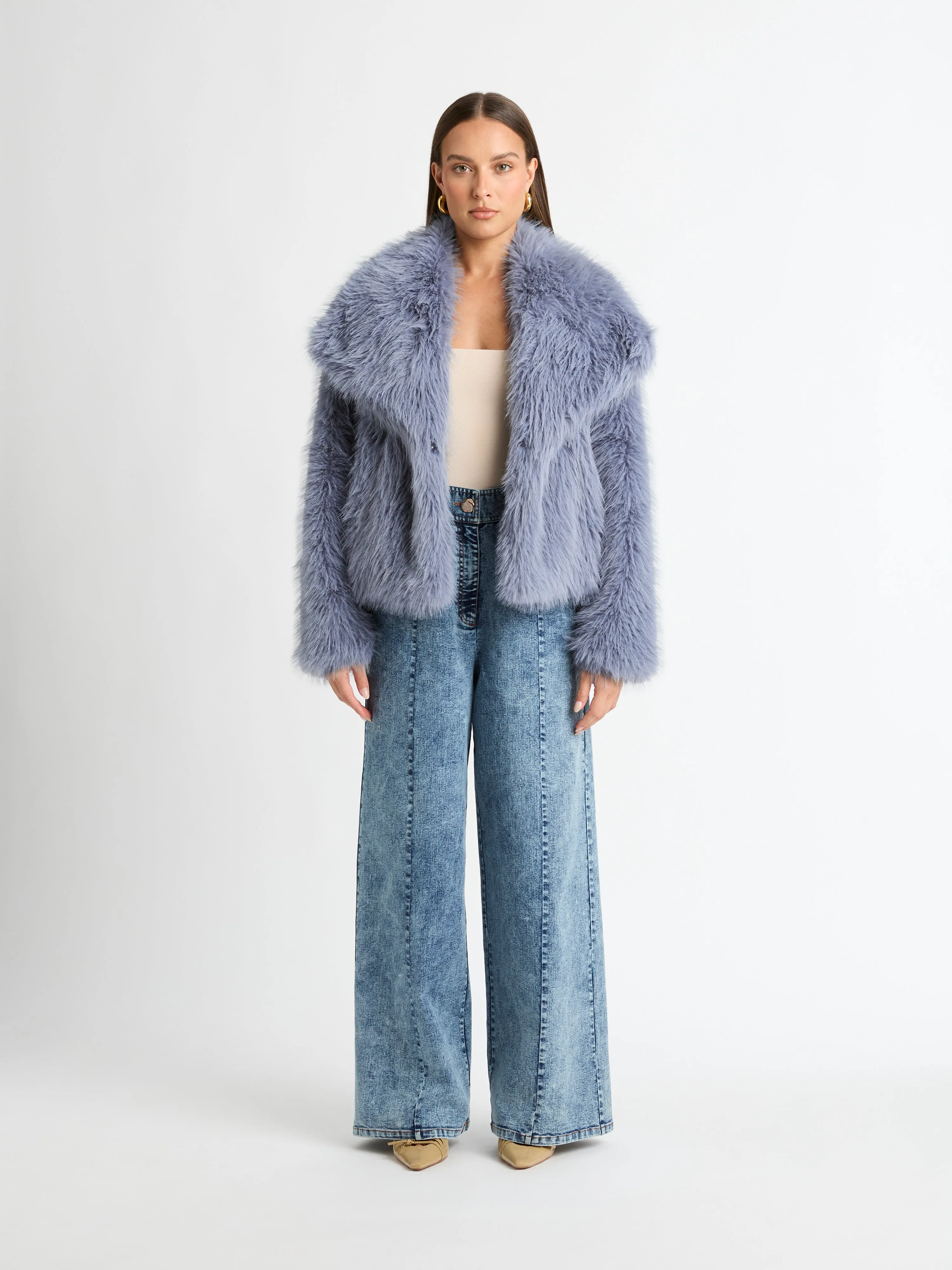 ADELLE FUR COAT sold by Sheike product image thumbnail 3