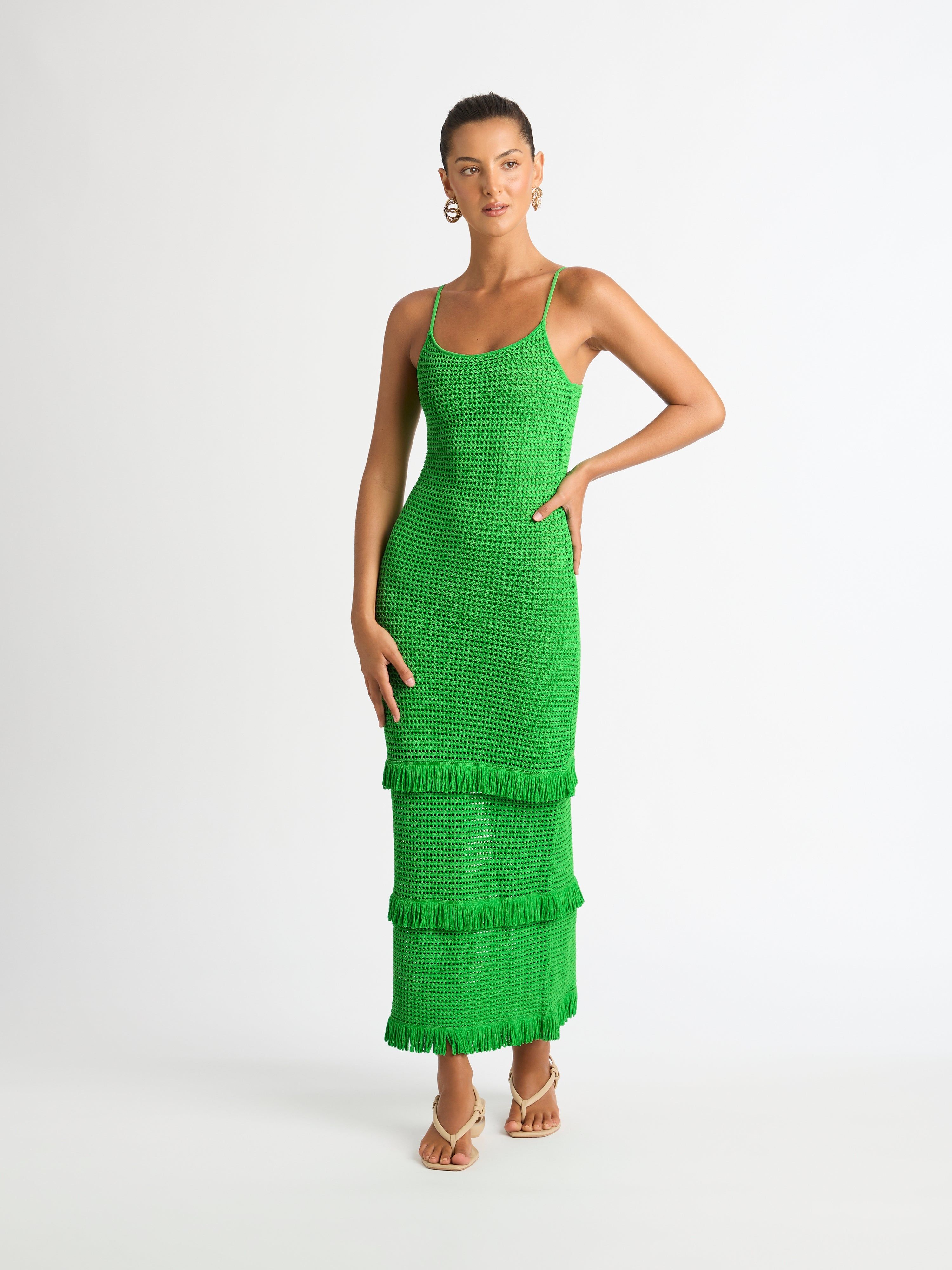 TROPICS KNIT DRESS sold by Sheike product image thumbnail 3