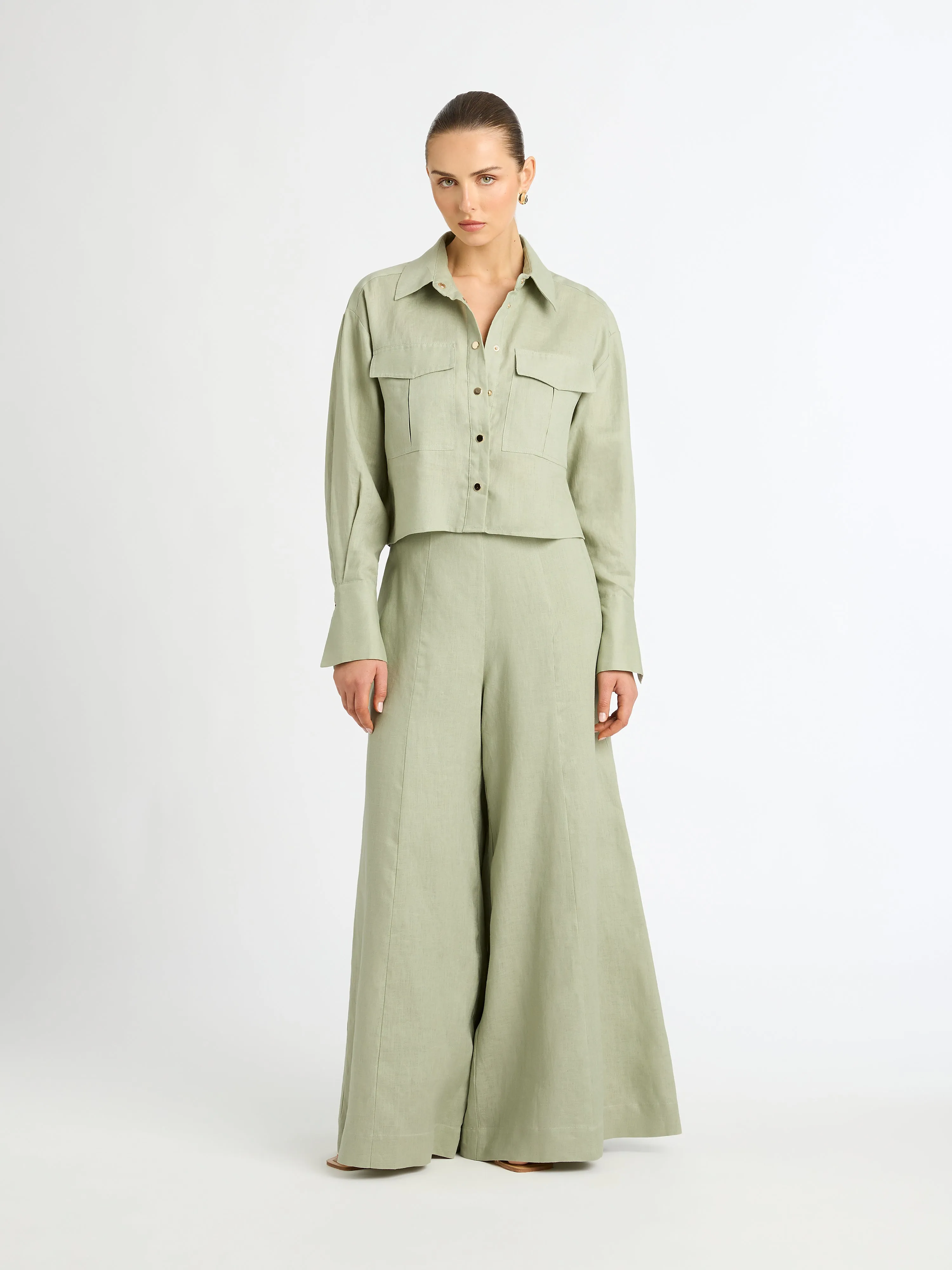 COASTAL LINEN SHIRT sold by Sheike product image thumbnail 2