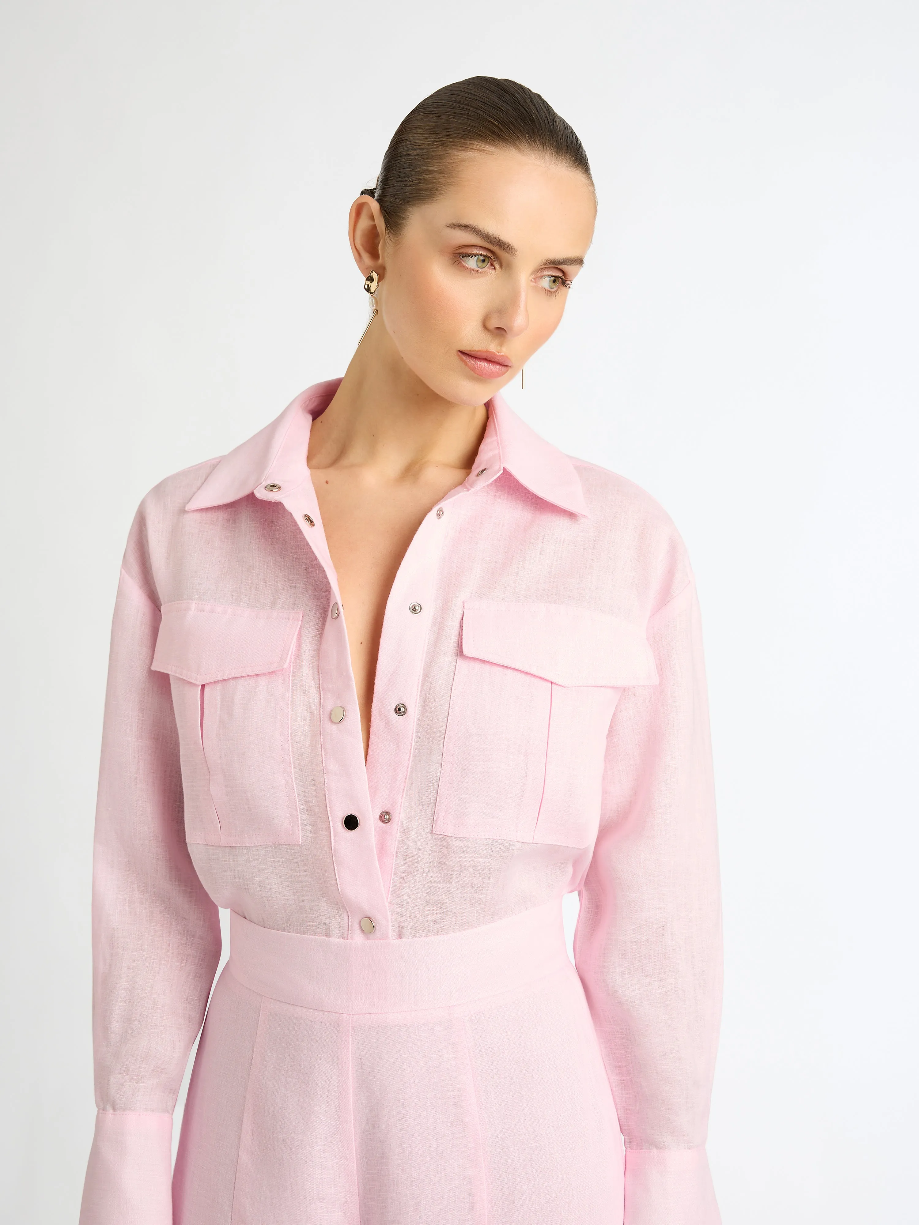 COASTAL LINEN SHIRT sold by Sheike