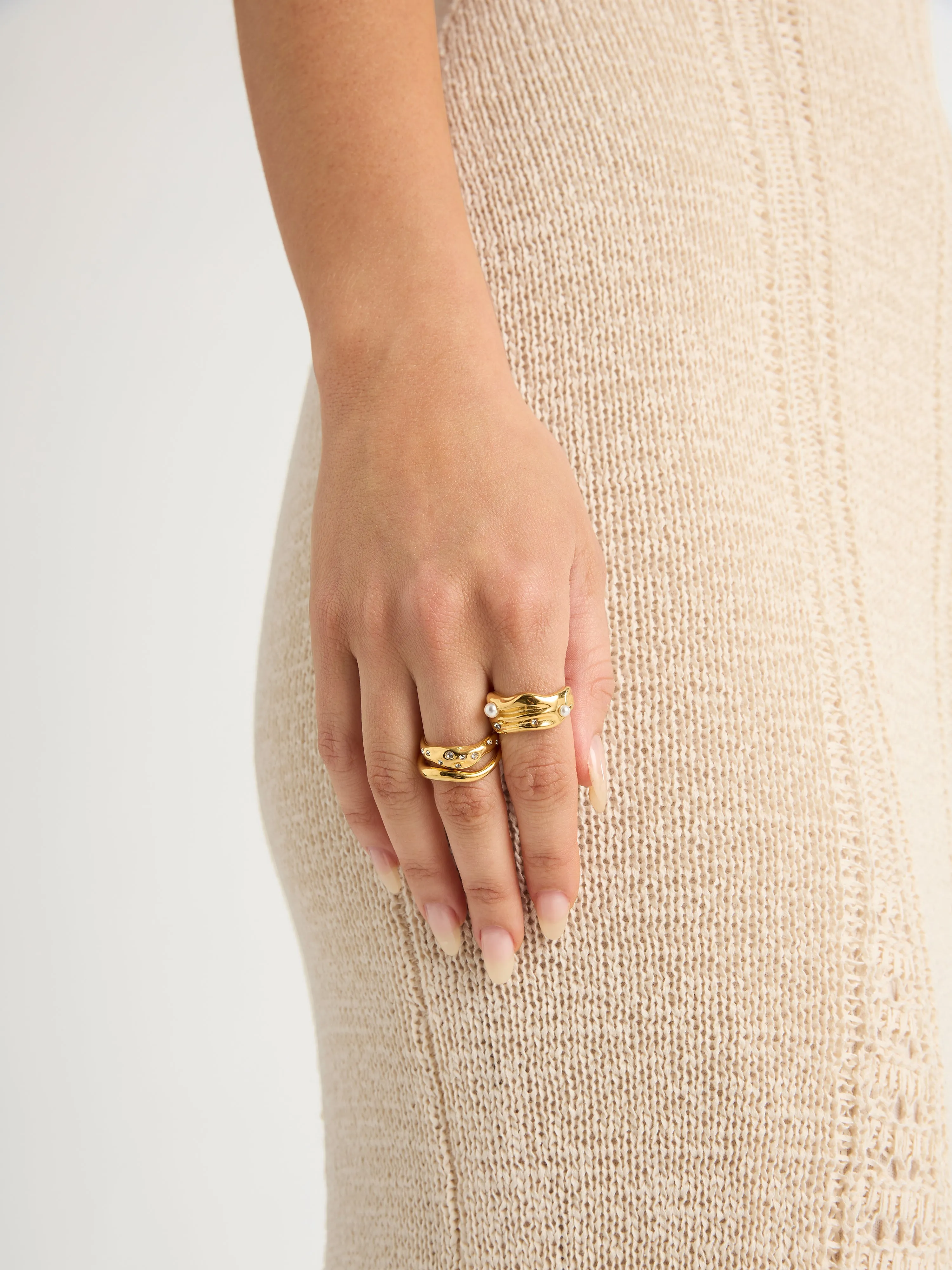 PENELOPE STACKING RINGS sold by Sheike