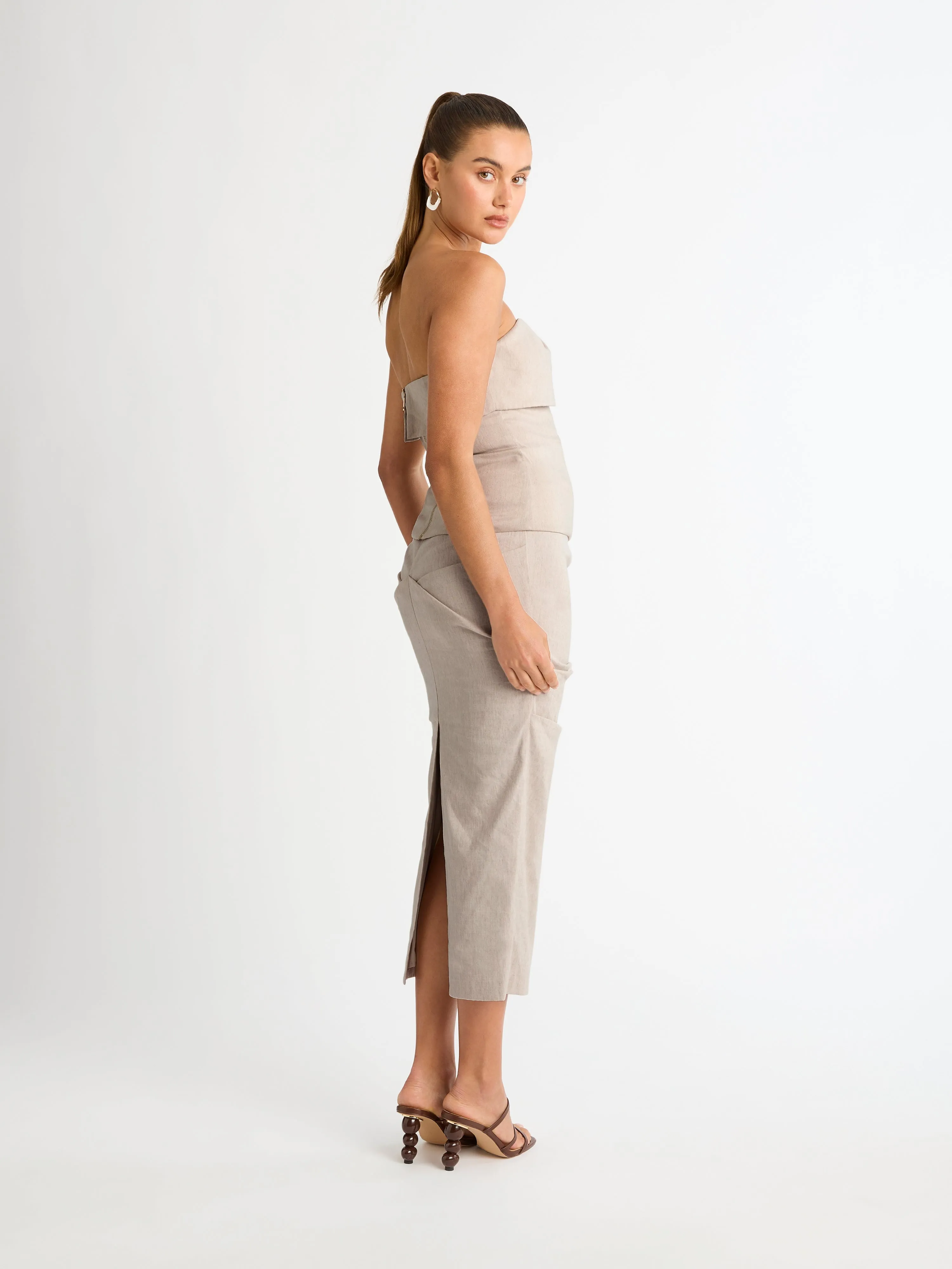 LIOR STRAPLESS TOP sold by Sheike product image thumbnail 4
