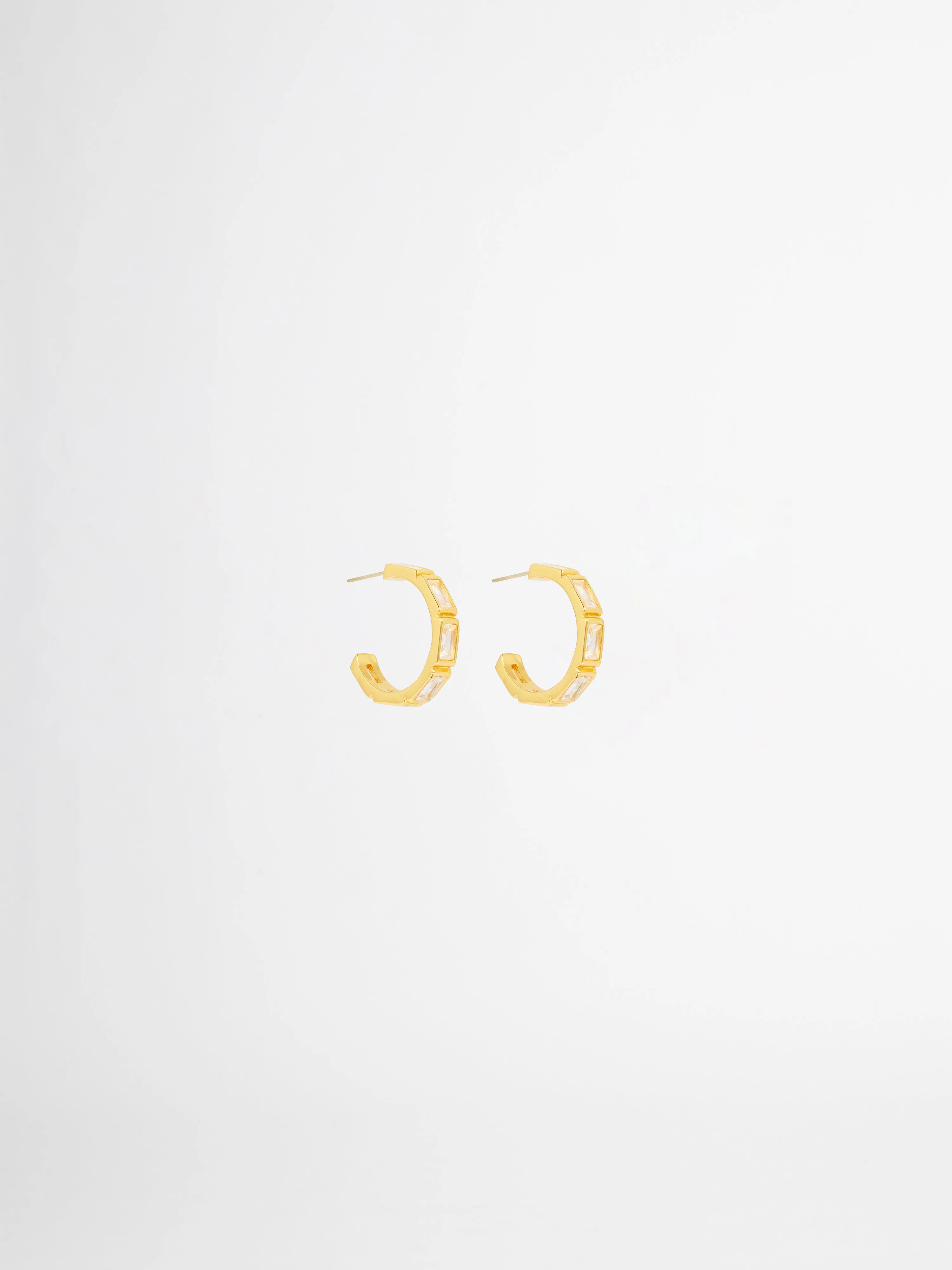 SPARKLE HOOP EARRINGS sold by Sheike product image thumbnail 3