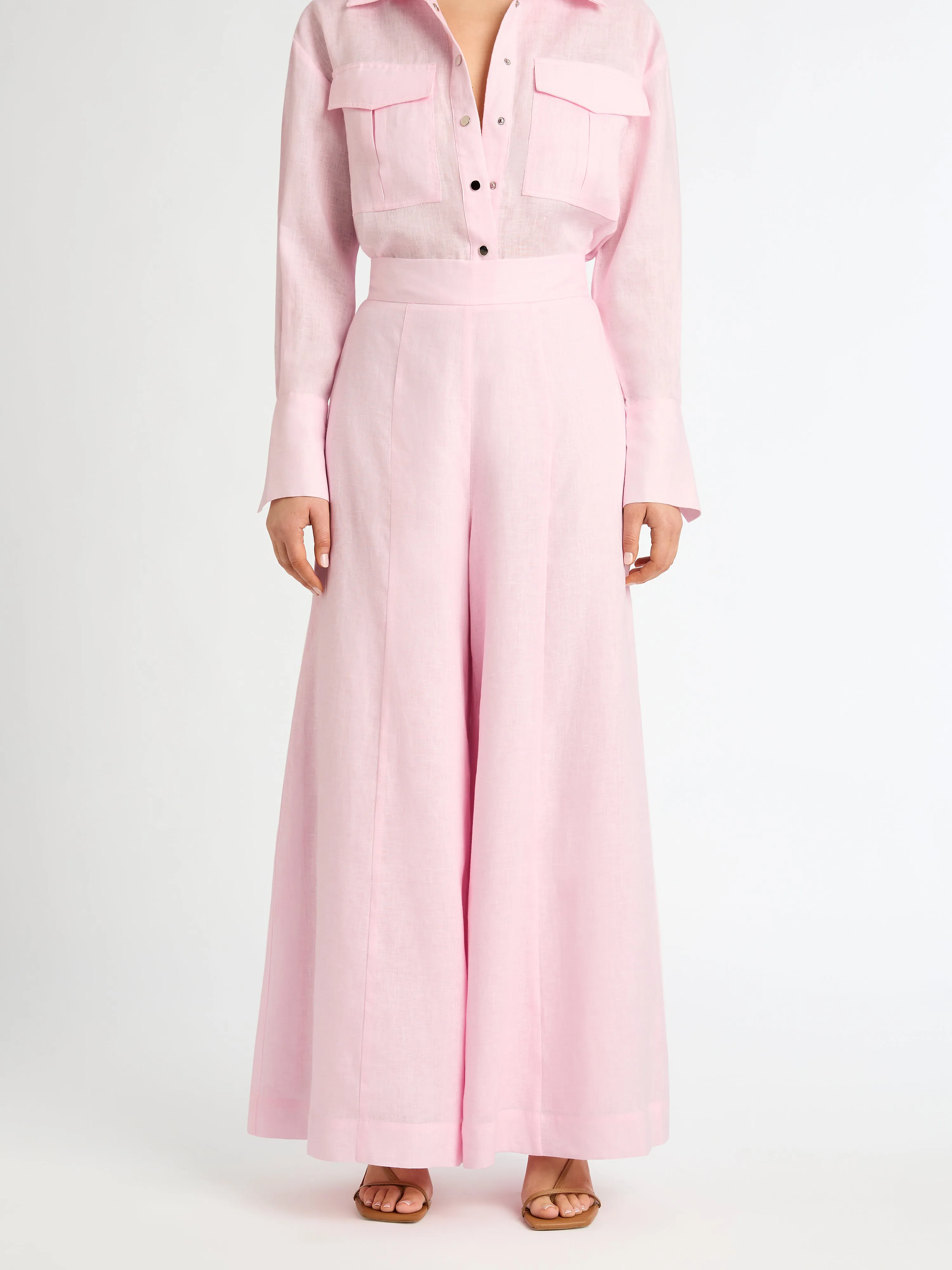 COASTAL LINEN PANT sold by Sheike