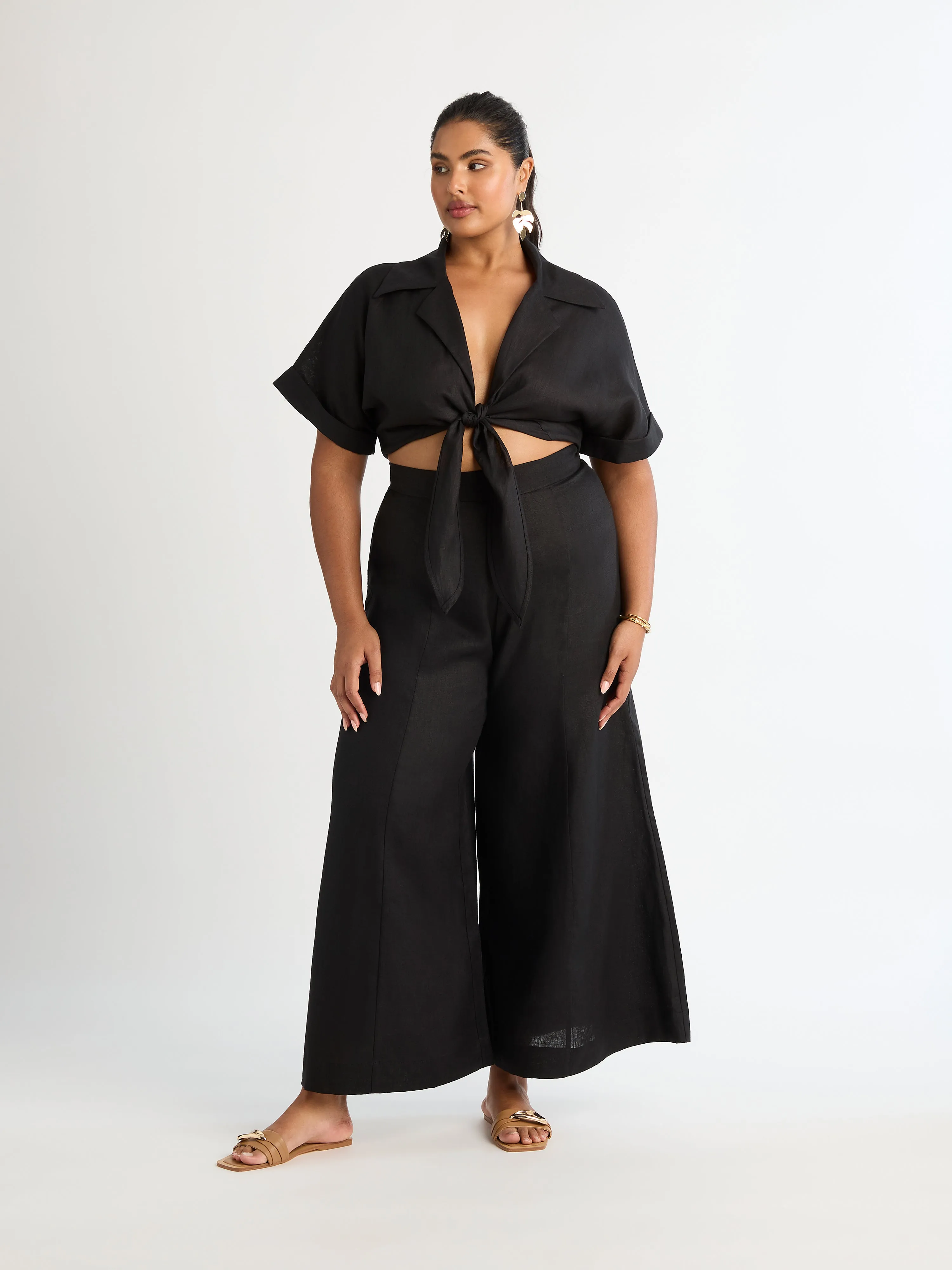 COASTAL LINEN PANT sold by Sheike product image thumbnail 2