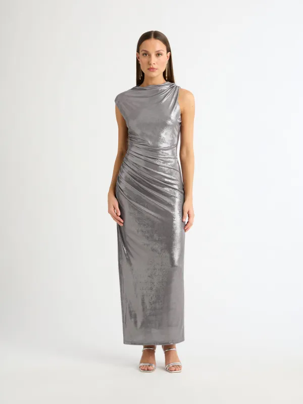 VOLTAGE MAXI DRESS made by Sheike