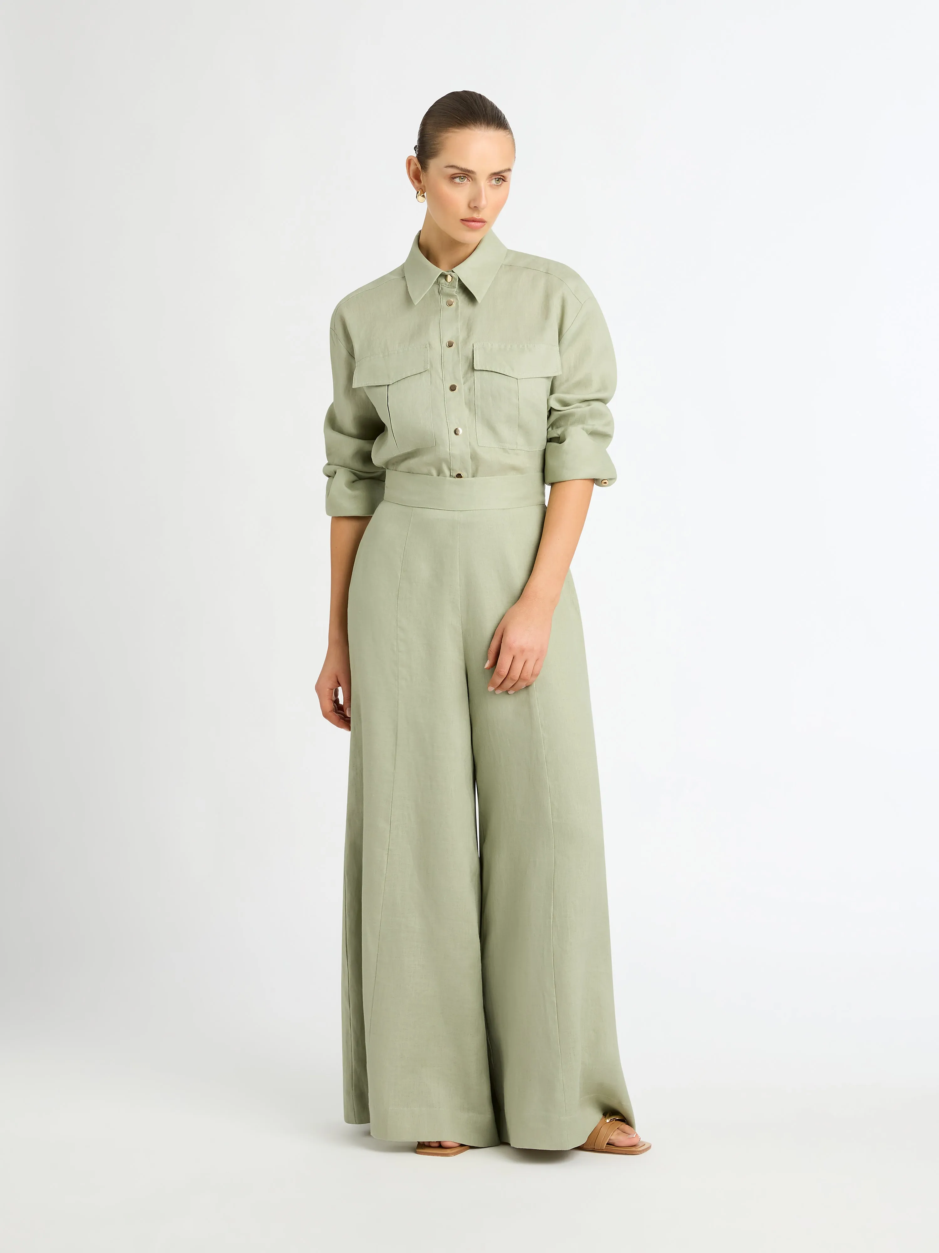 COASTAL LINEN PANT sold by Sheike product image thumbnail 2