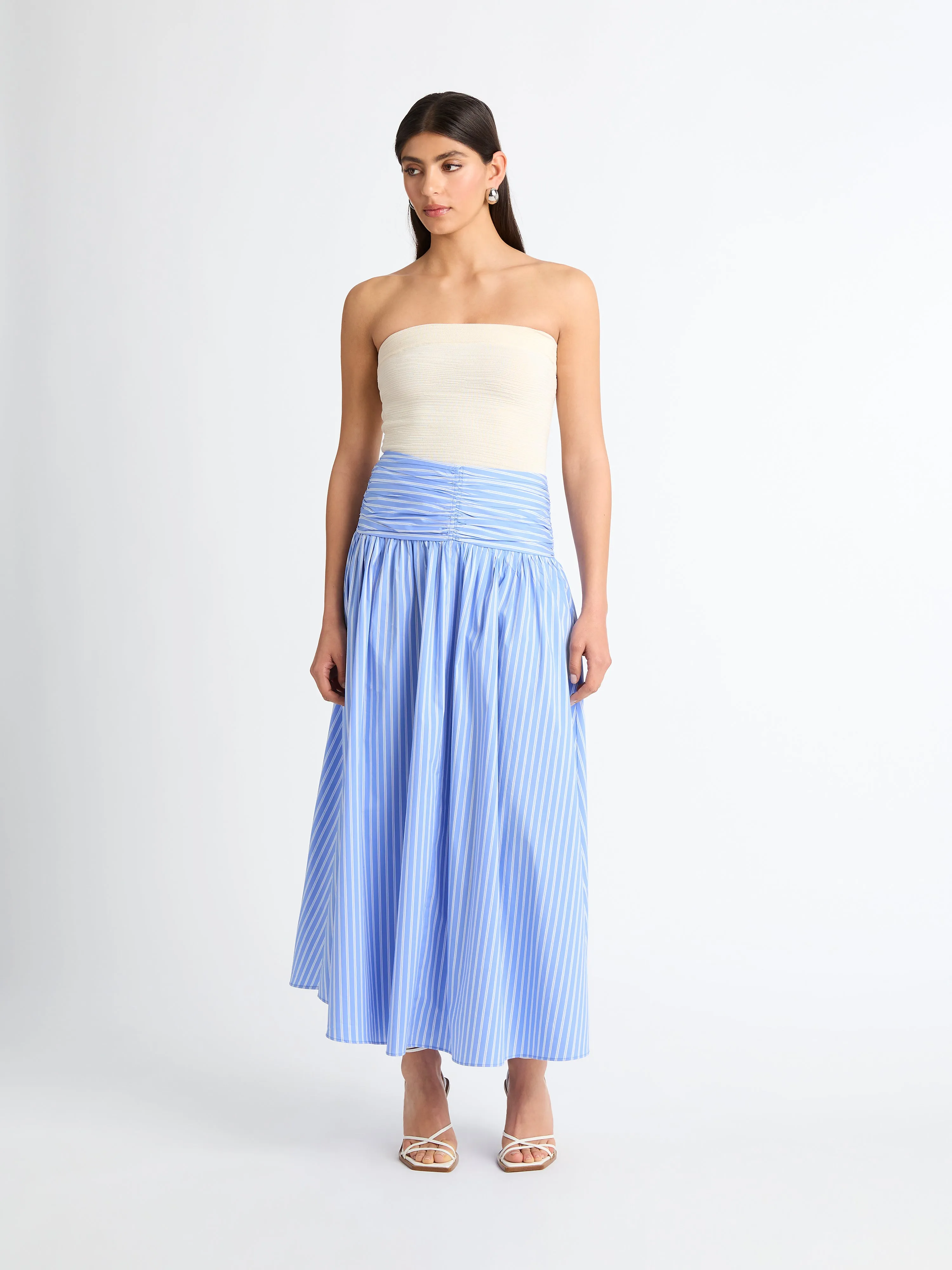 RUMI STRIPE MIDI SKIRT sold by Sheike product image thumbnail 3
