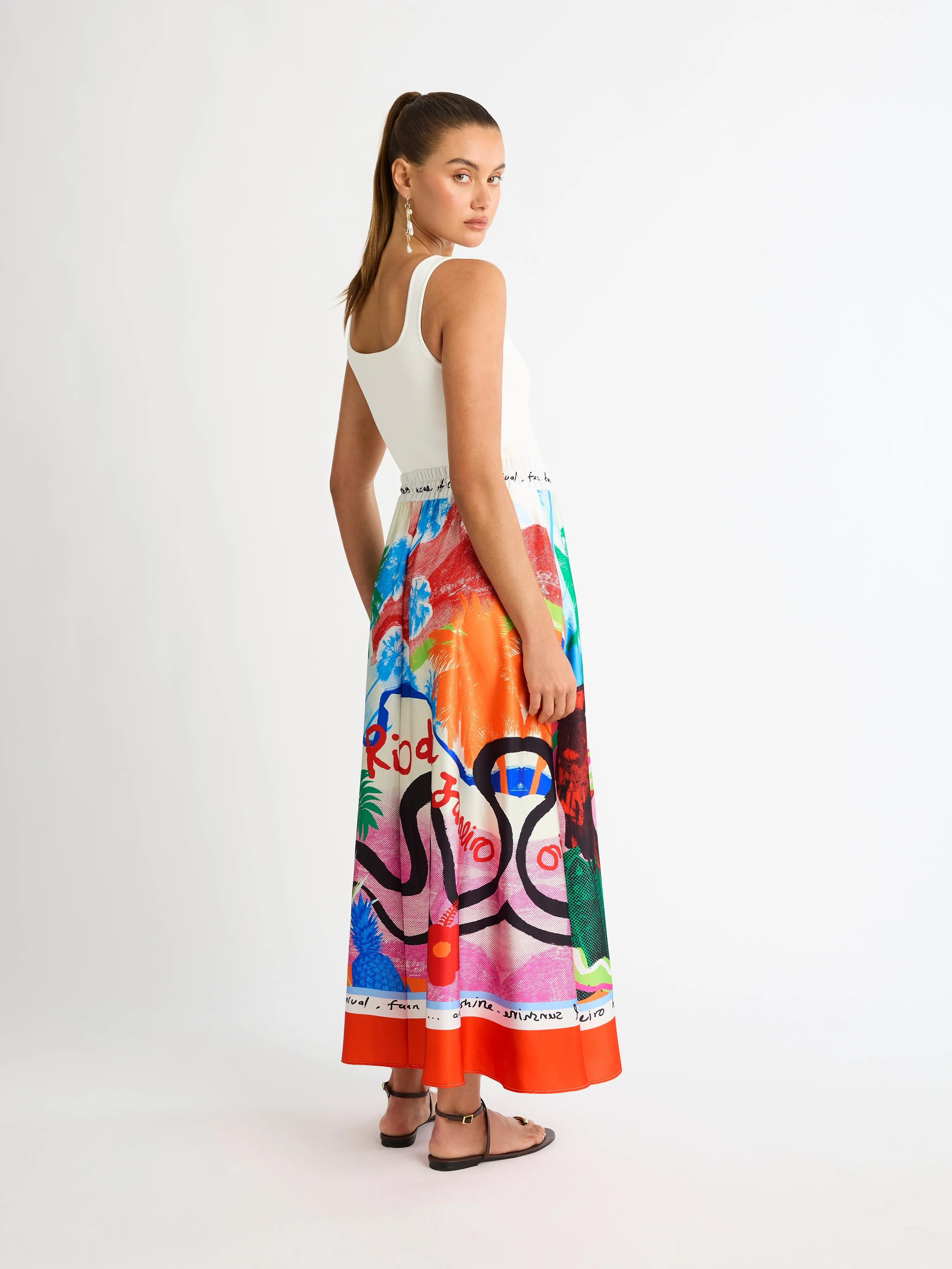 RIO MAXI SKIRT sold by Sheike product image thumbnail 3