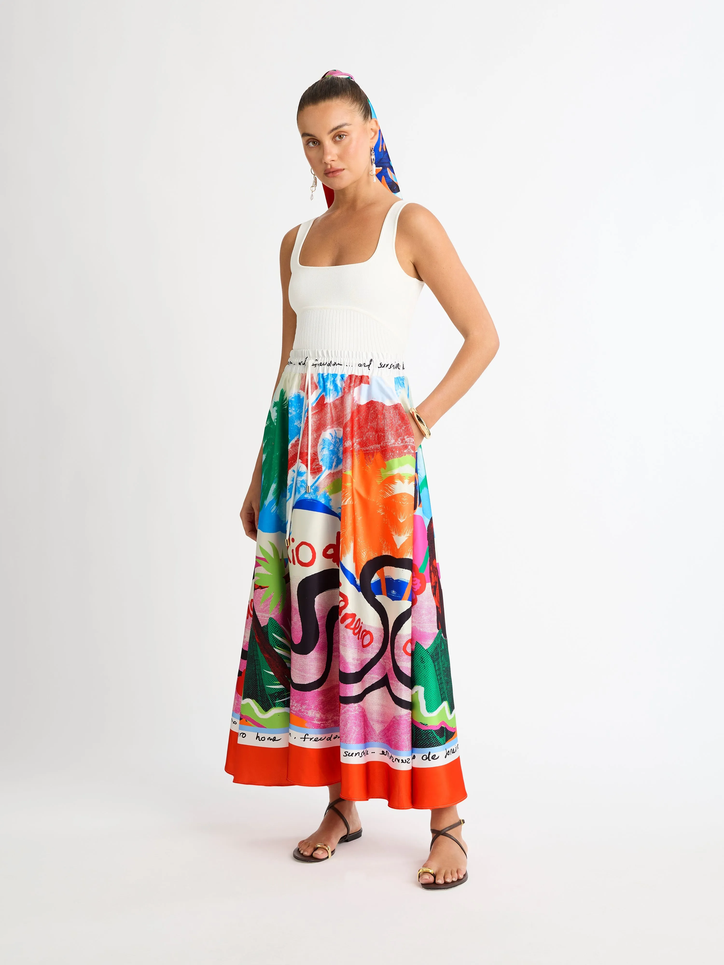 RIO MAXI SKIRT sold by Sheike product image thumbnail 2
