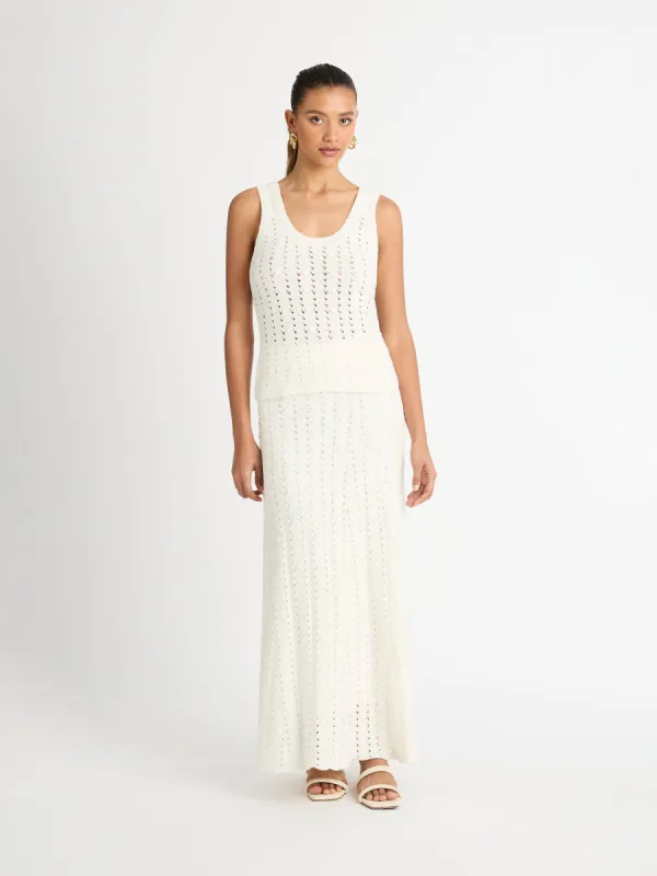 CROCHET MAXI SKIRT sold by Sheike