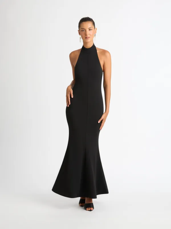 floral maxi dress modest Evangeline Floral Maxi Dress