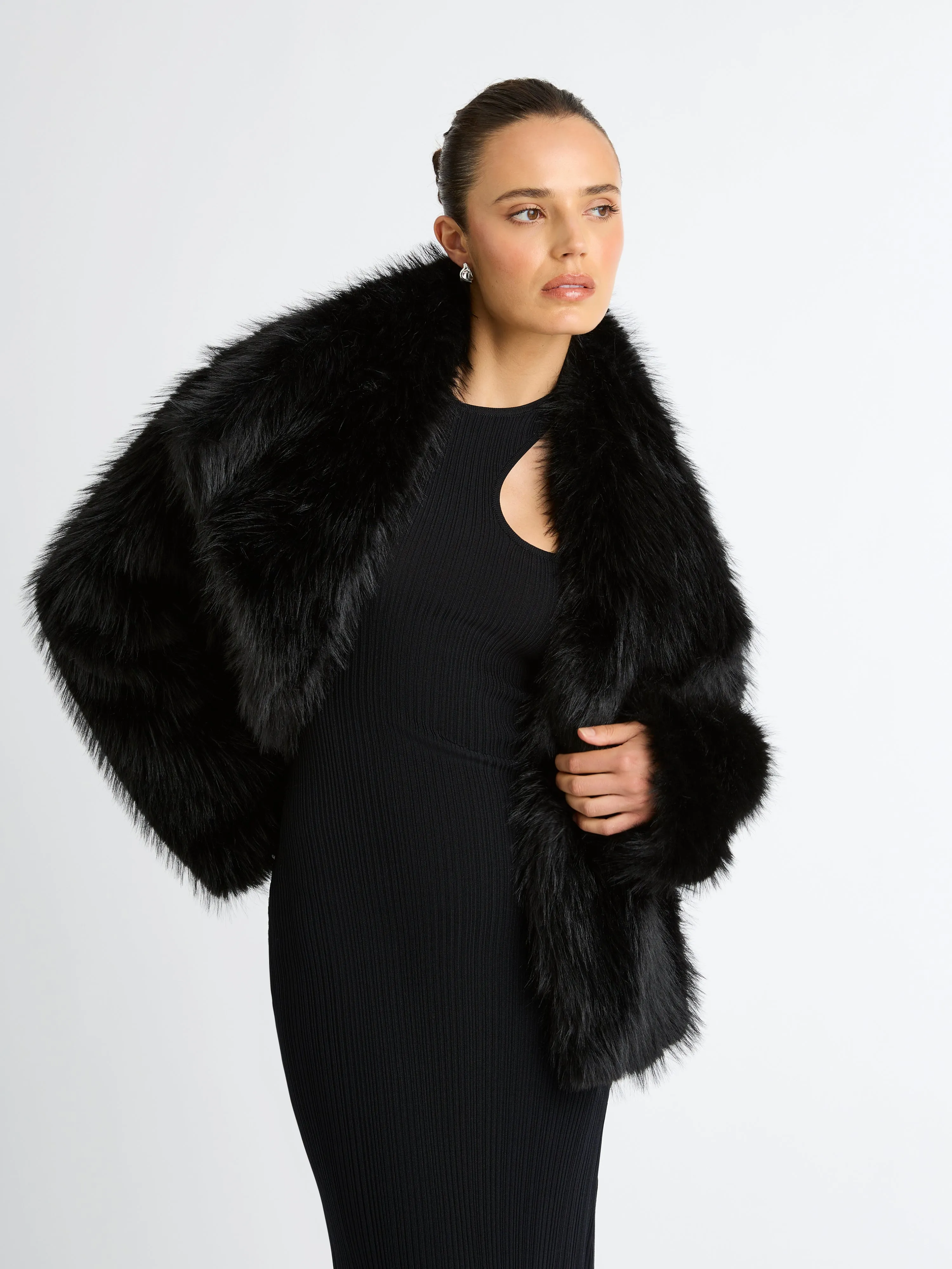 ADELLE FUR COAT sold by Sheike product image thumbnail 3