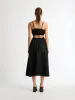RHODES LINEN MIDI DRESS sold by Sheike